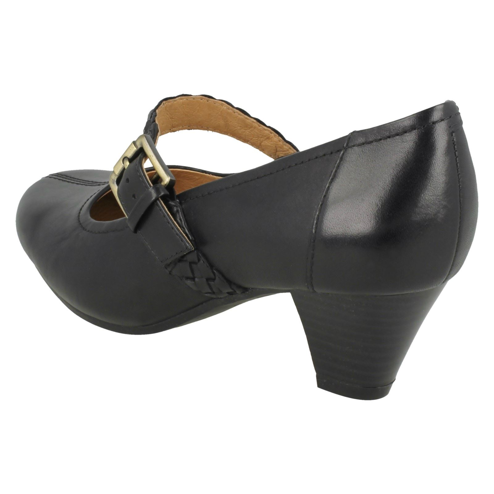 Black Mary Clarks Ladies Fearne Heels Dew Jane q4H0qCw