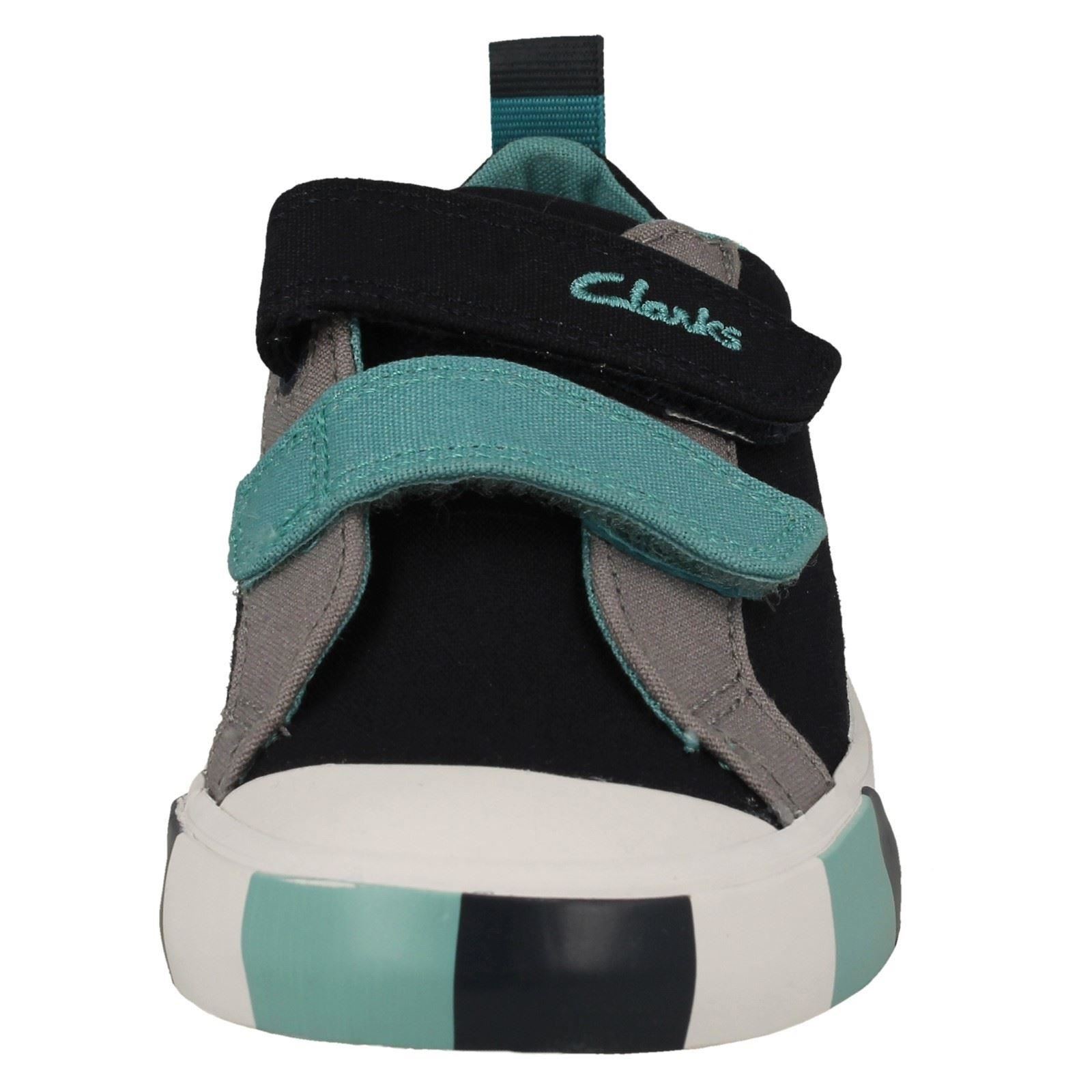 Kinder Clarks Muster detaillierte Canvas Schuhe *Foxing Lo* - Bild 35 von 37