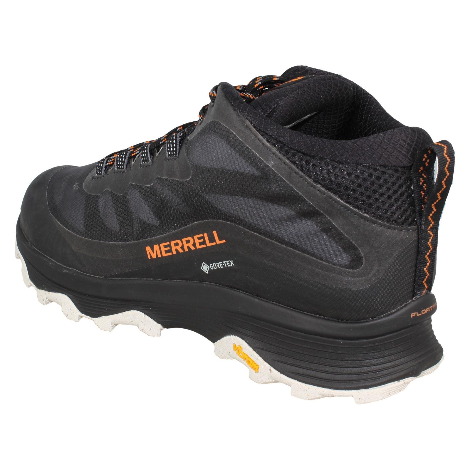 Hombres Impermeables Caminar Senderismo Suela Vibram Botas de Sendero Moab Speed Mid Gore-Tex - Imagen 4 de 10