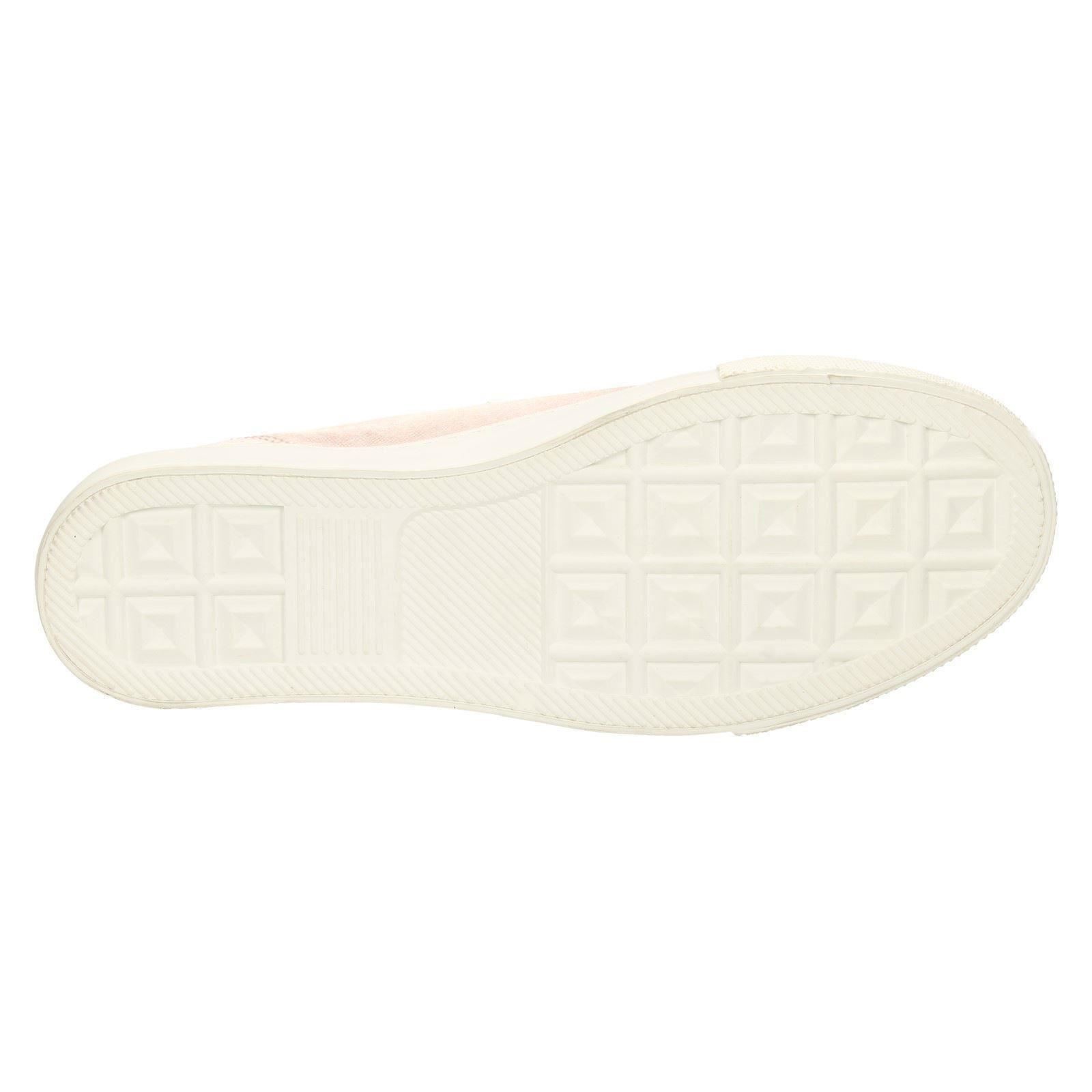Ladies Spot On Pearl - Strap Trainers F8R0359 - Picture 27 of 28