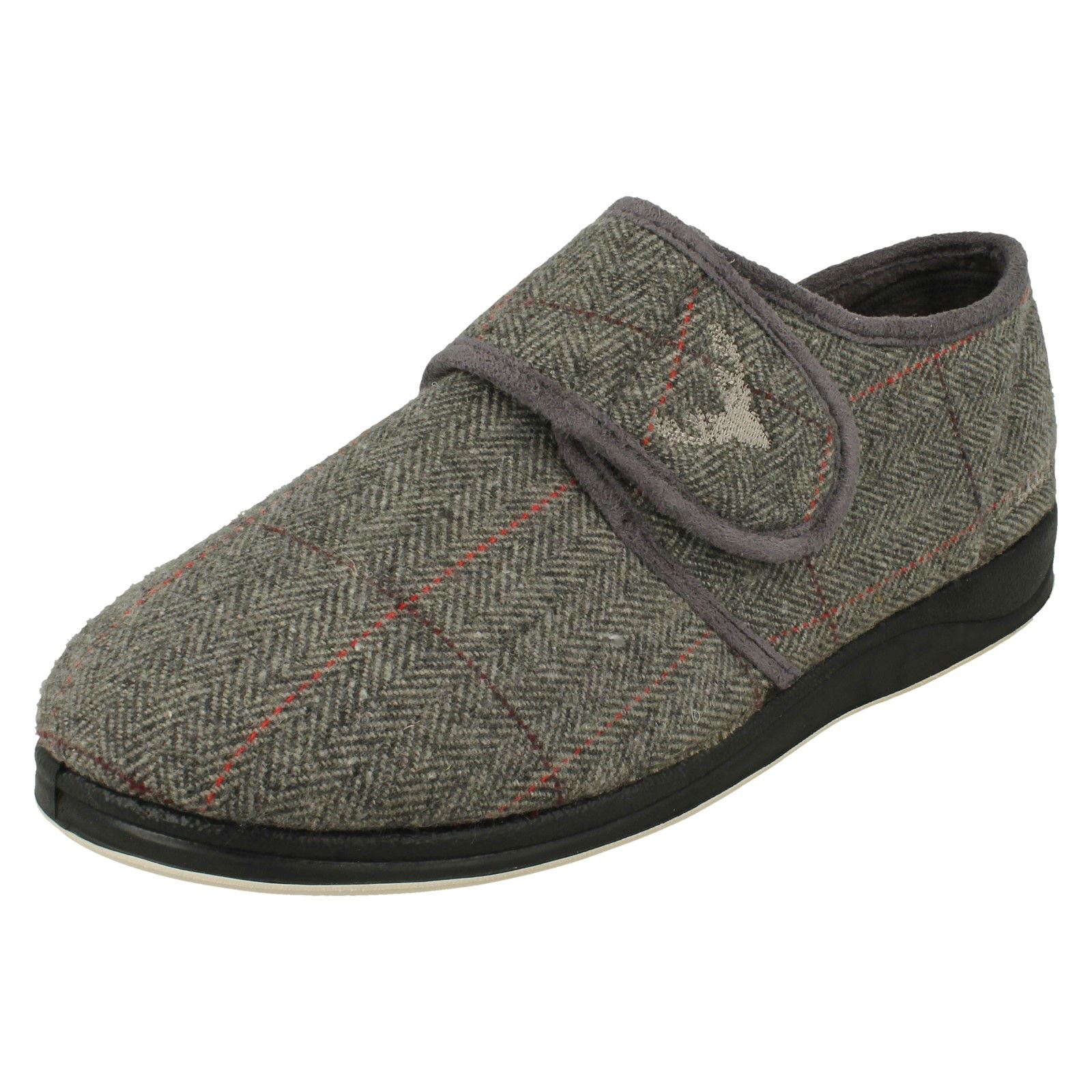 Pantuflas de sujeción informales de gancho y bucle para hombre Charles - Imagen 29 de 73