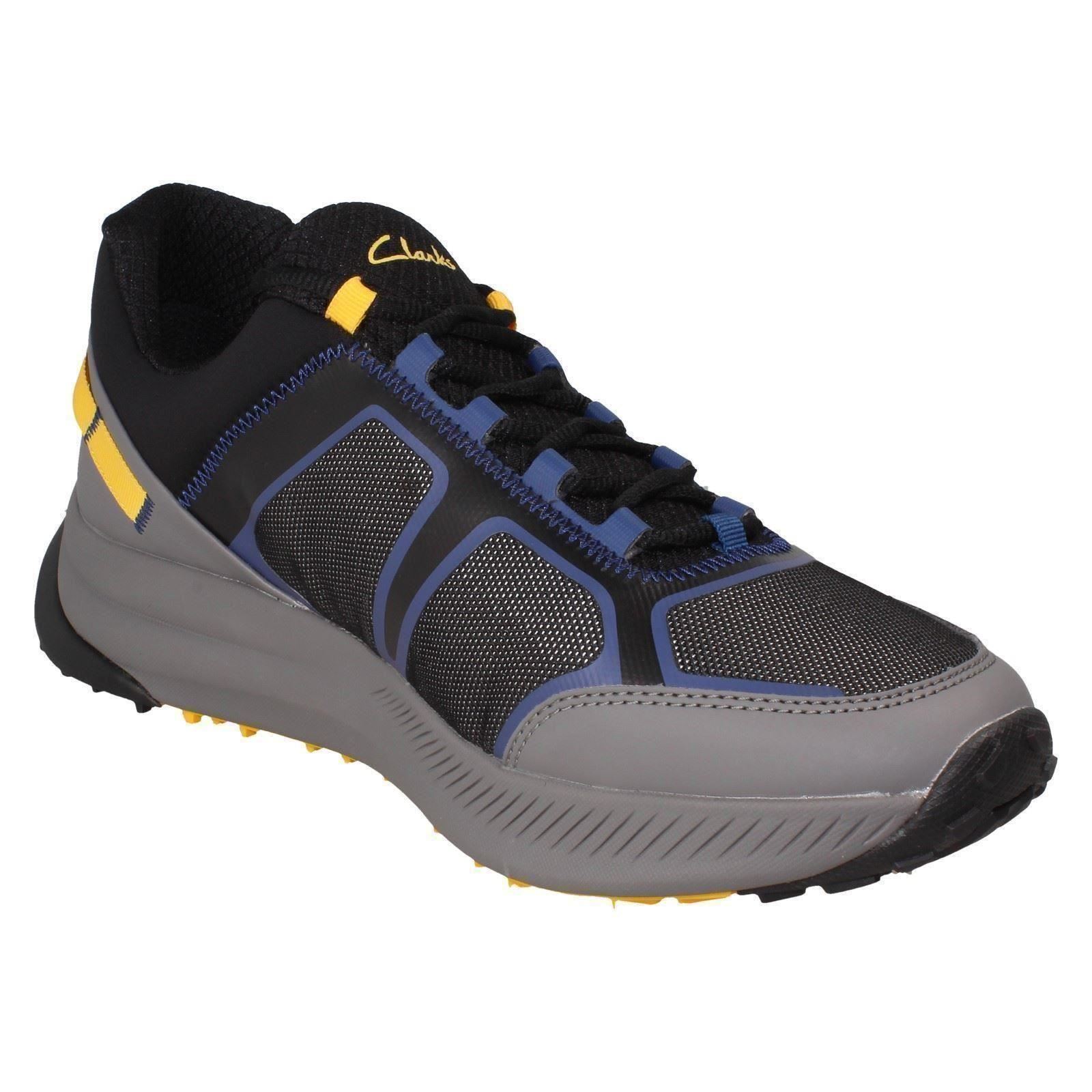 Scarpe da ginnastica per il tempo libero Clarks casual ad alta trazione da uomo ATL Trail Lo - Foto 8 di 10