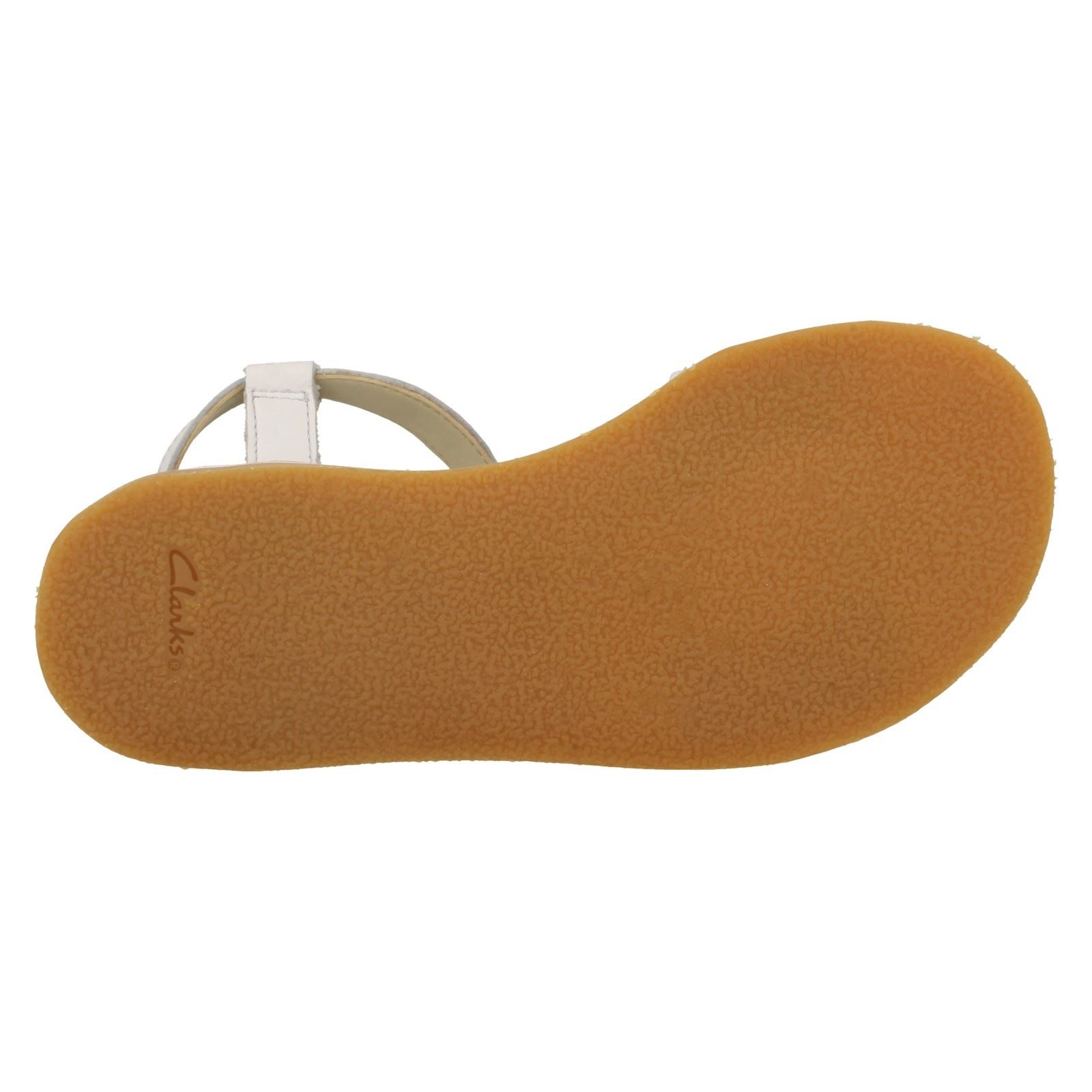 Girls Clarks Stylish Star Detailed Sandals Finch Summer K - Picture 19 of 19