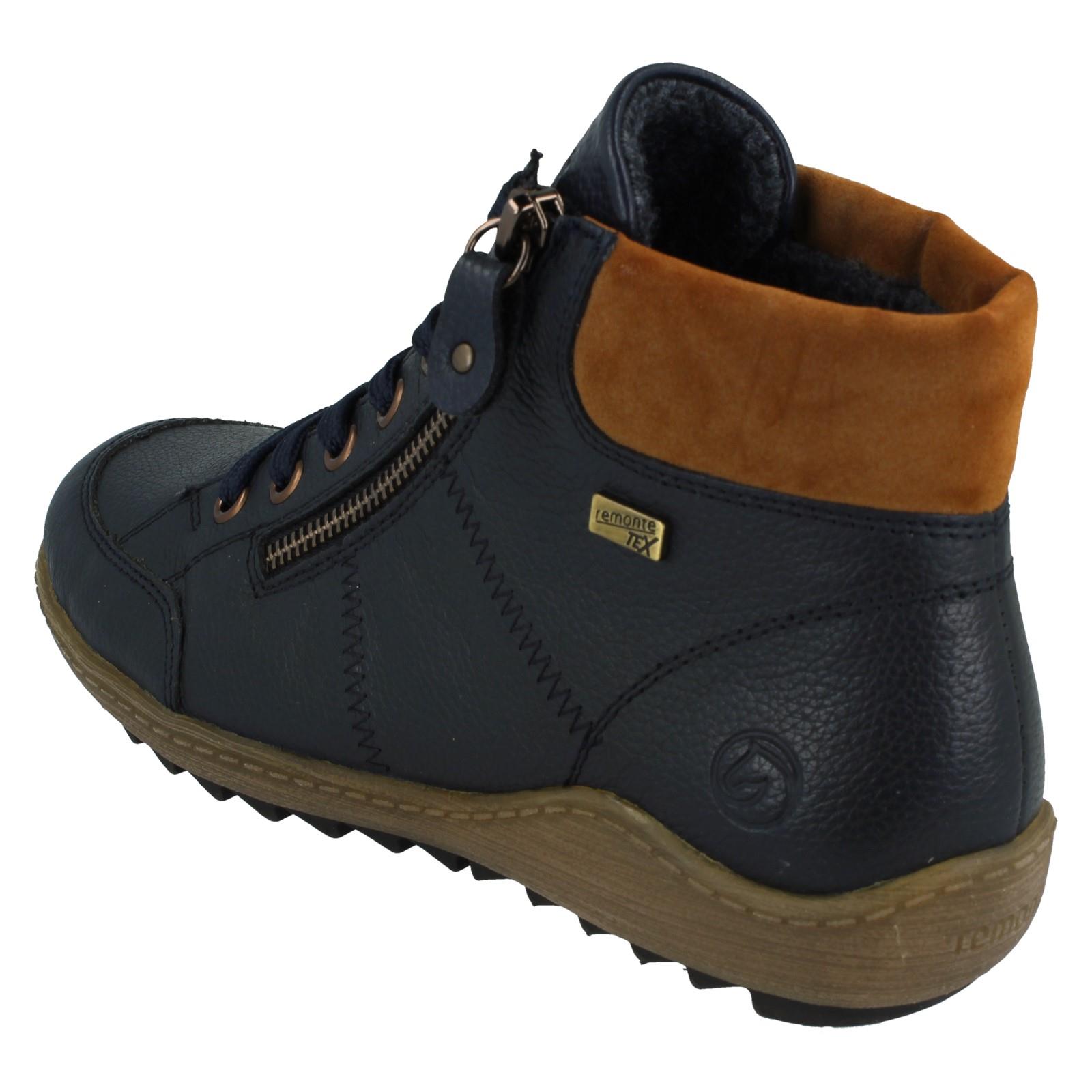 Ladies Remonte Ankle Boots With Remonte Tex 'R1457' - Picture 10 of 10