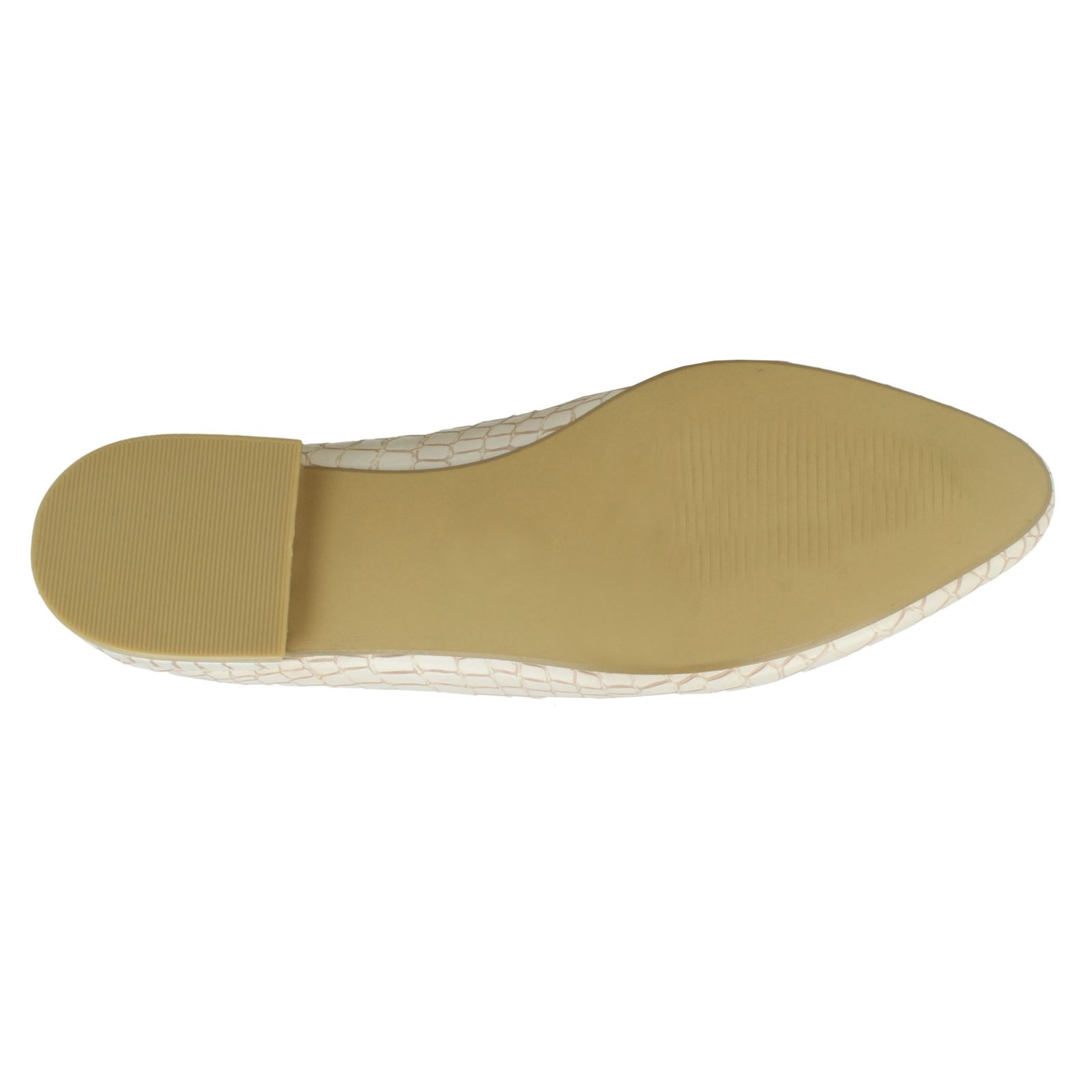 Ladies Spot On Wide Fit Loafers 'F8R0534' - Picture 19 of 19
