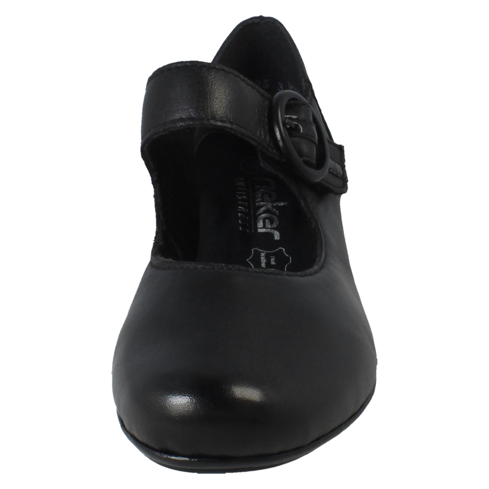 Ladies Rieker Buckle Detailed Hook and Loop Smart Heels, 41756 - Picture 8 of 19