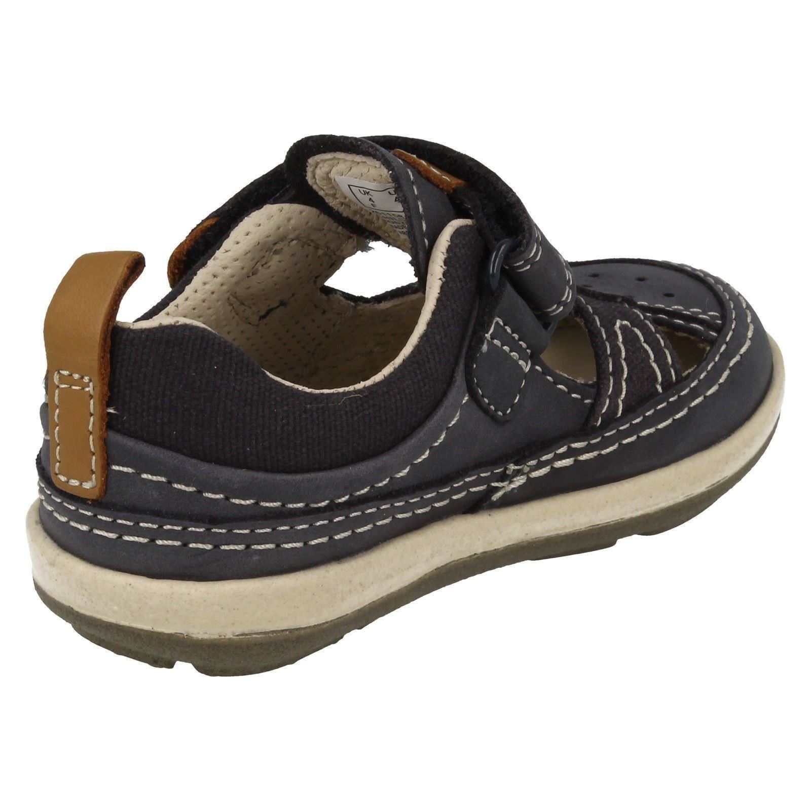 Infant Boys Clarks Closed Toe Sandals Softly Luke eBay