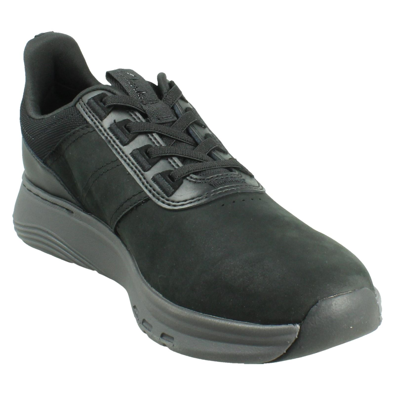Entrenadores informales con cordones de cuero nobuck Clarks para hombre: Motion Trek LX - Imagen 17 de 19