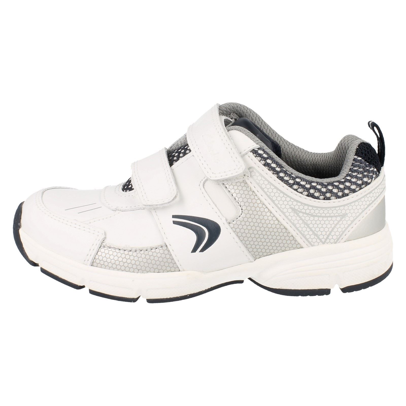 Boys Clarks Casual Lightweight Trainers Fluency Cross