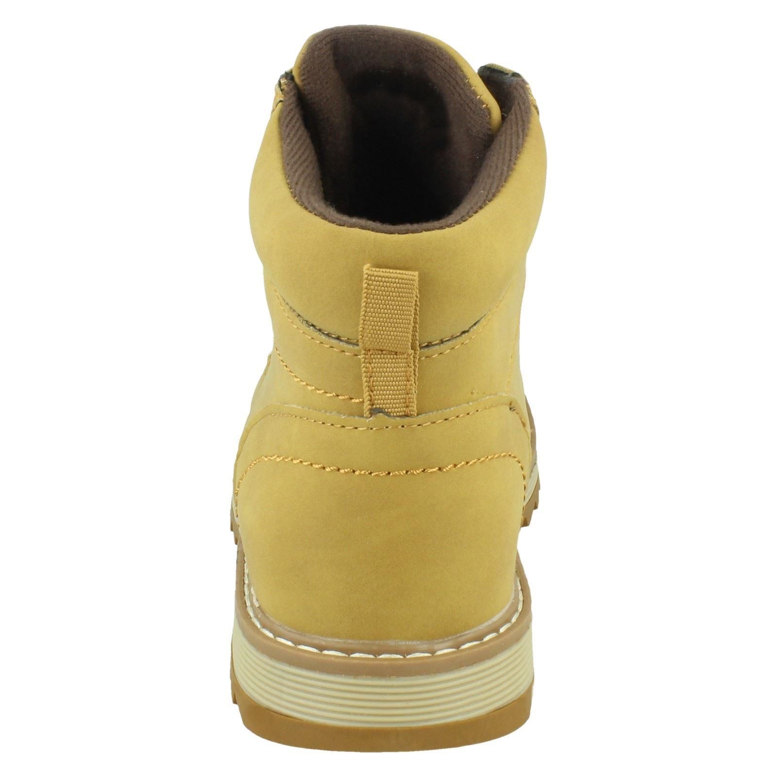 Botas al tobillo sintéticas informales con cordones para niños JCDees N2R062 - Imagen 14 de 19