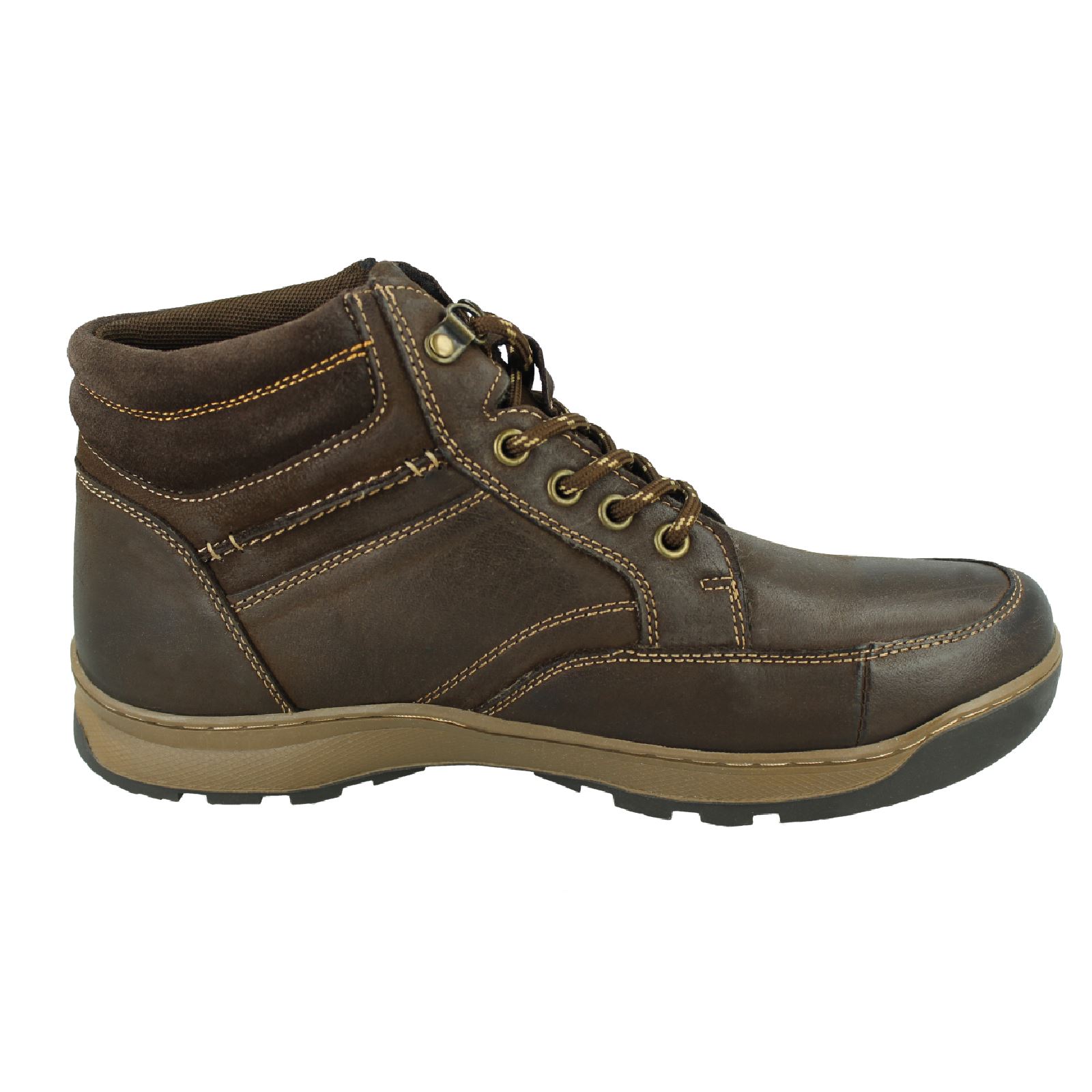 Stivali stringati casual Hush Cuppies da uomo Grover - Foto 12 di 19
