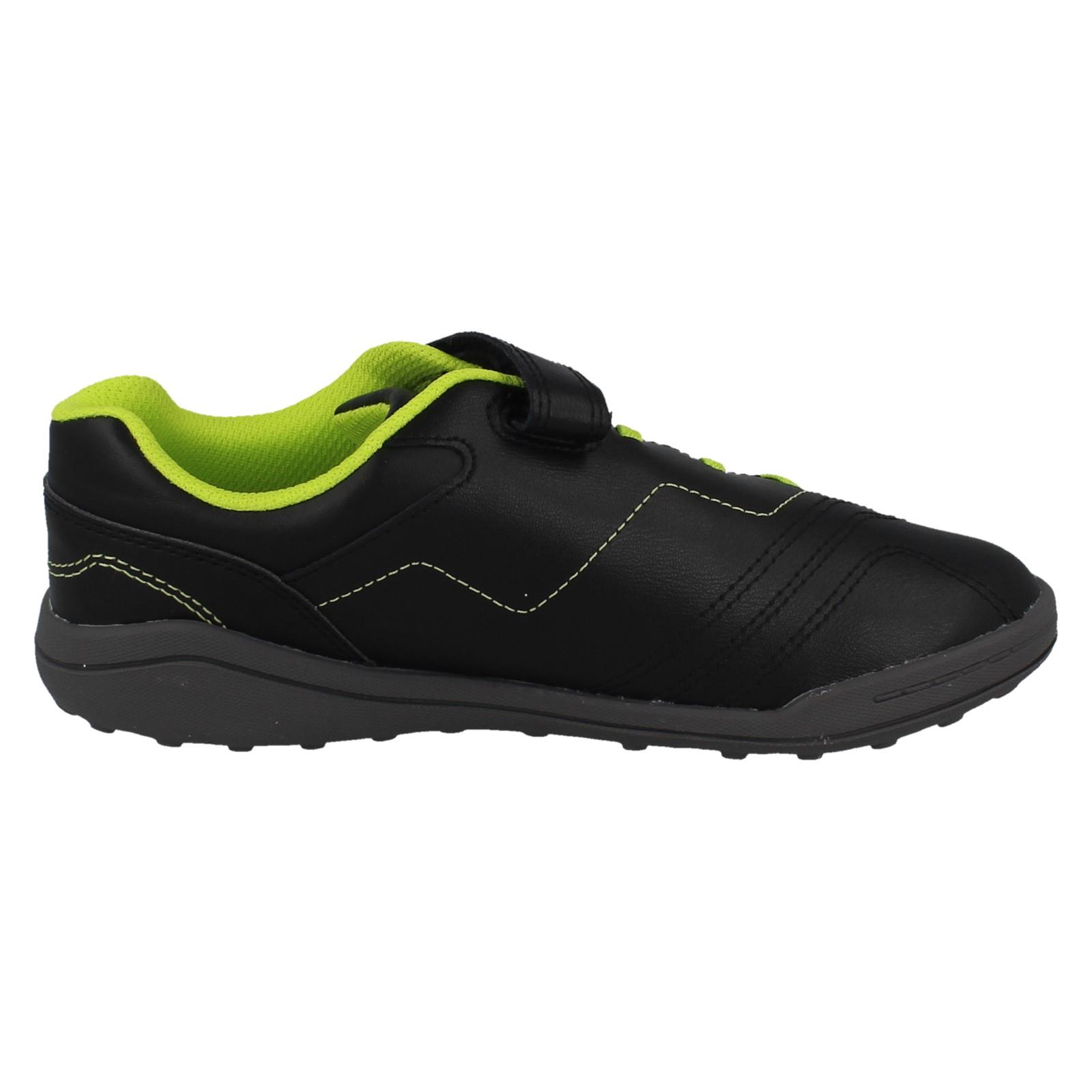 Boys Clarks Casual Sports Hook and Loop Everyday Trainers Award Fly O - Picture 7 of 19