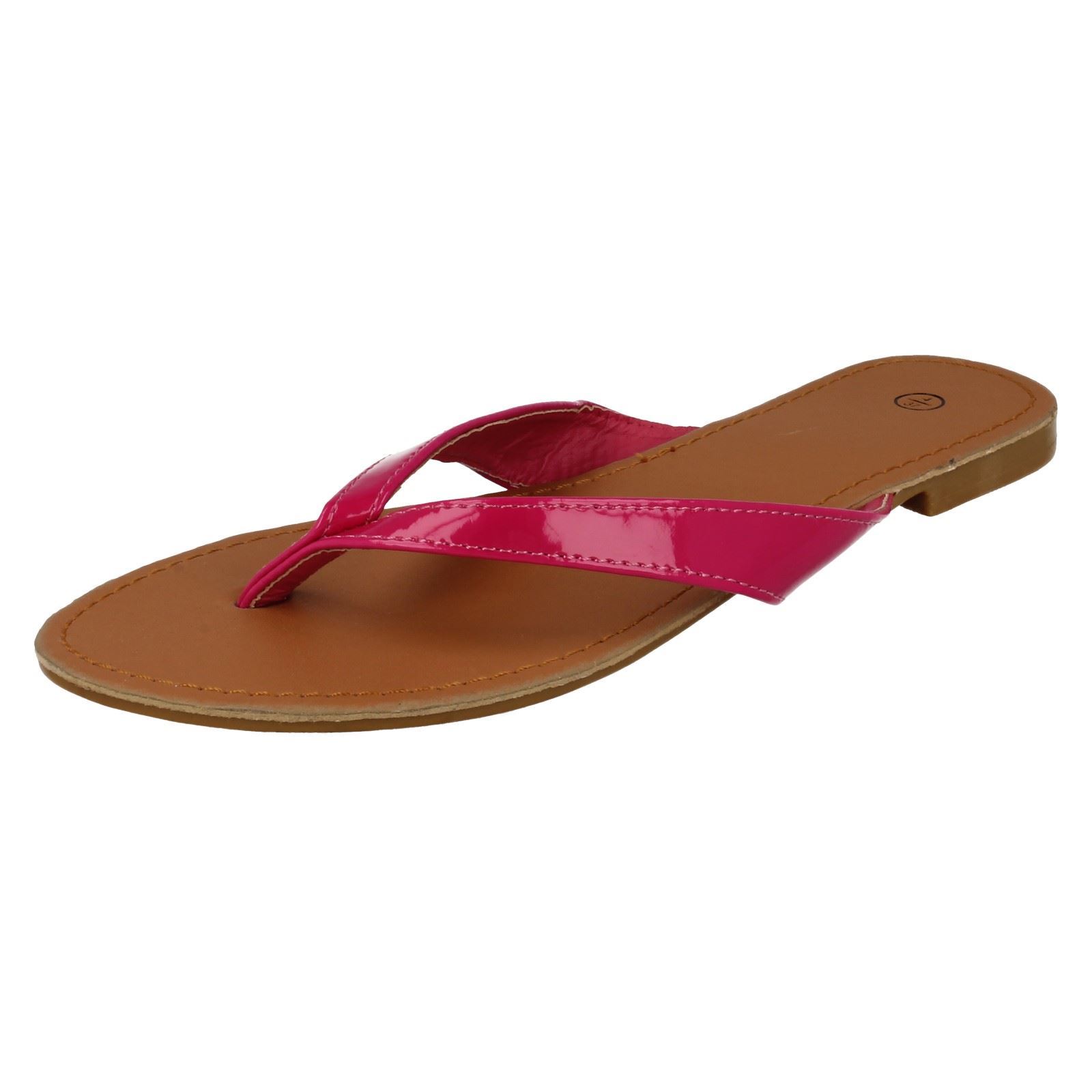 ladies toe post sandals size 5