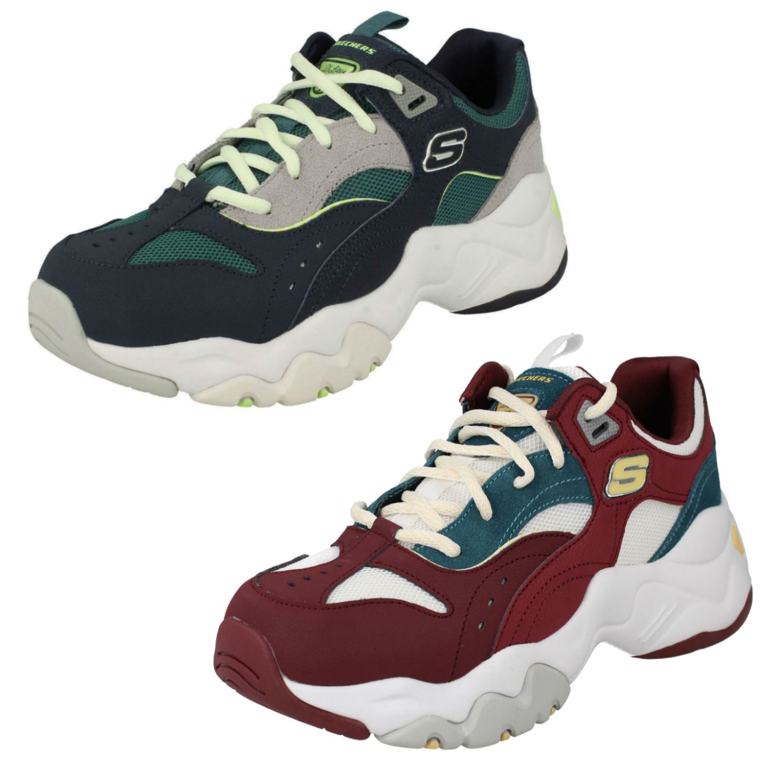 skechers dlite ladies trainers