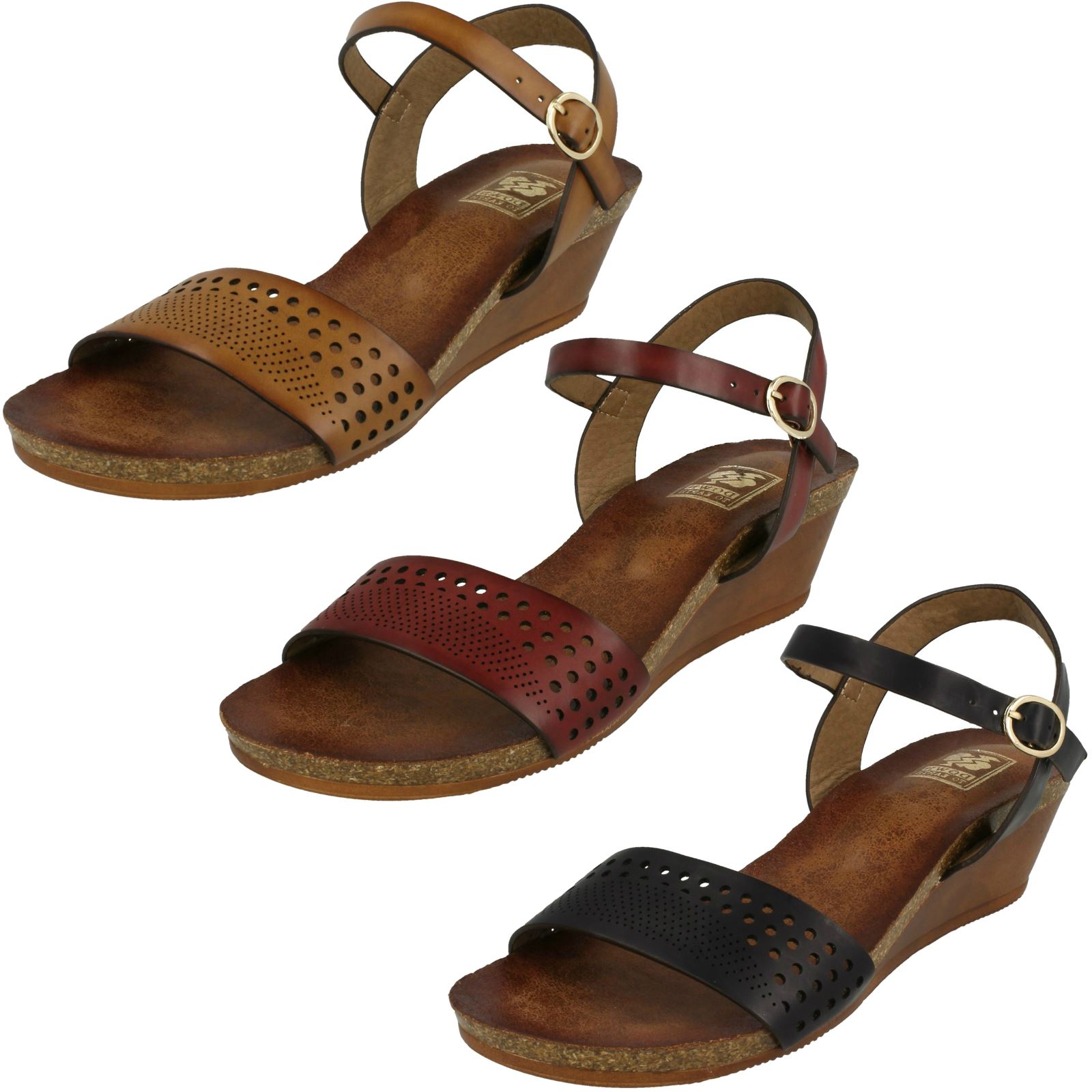 low heel earth sandals