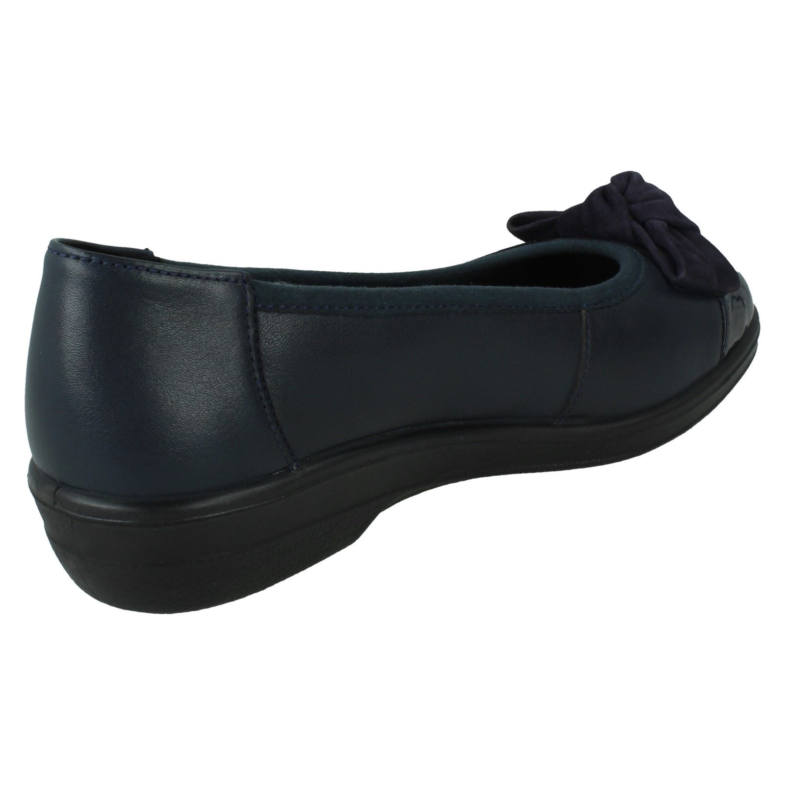 Ladies Padders Slip On Wedge Shoes Orient - Picture 24 of 28