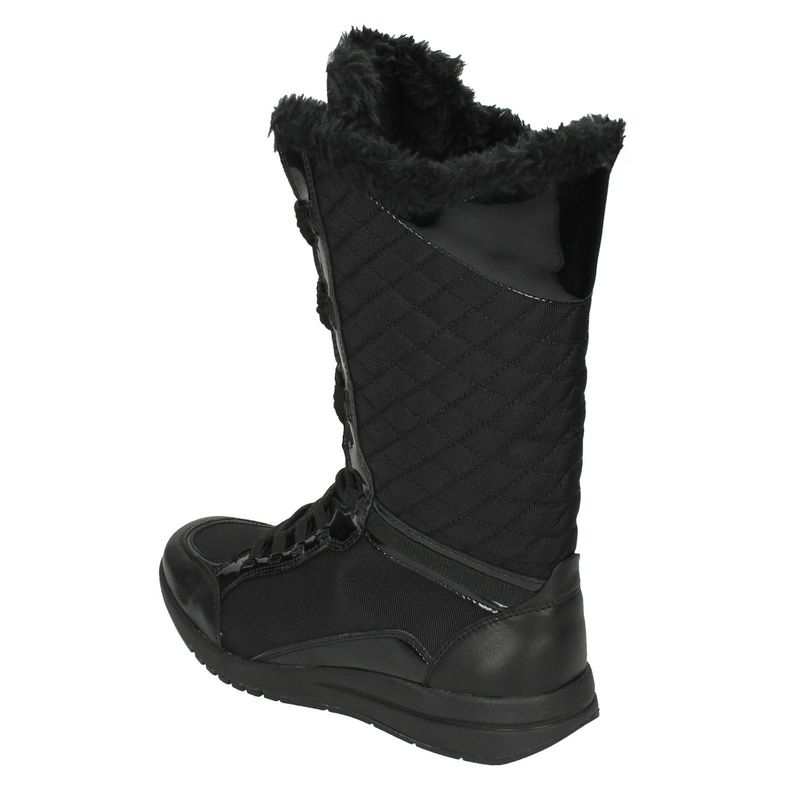 Ladies Rockport Zana Quilted Snow Boots 'K60673' | eBay