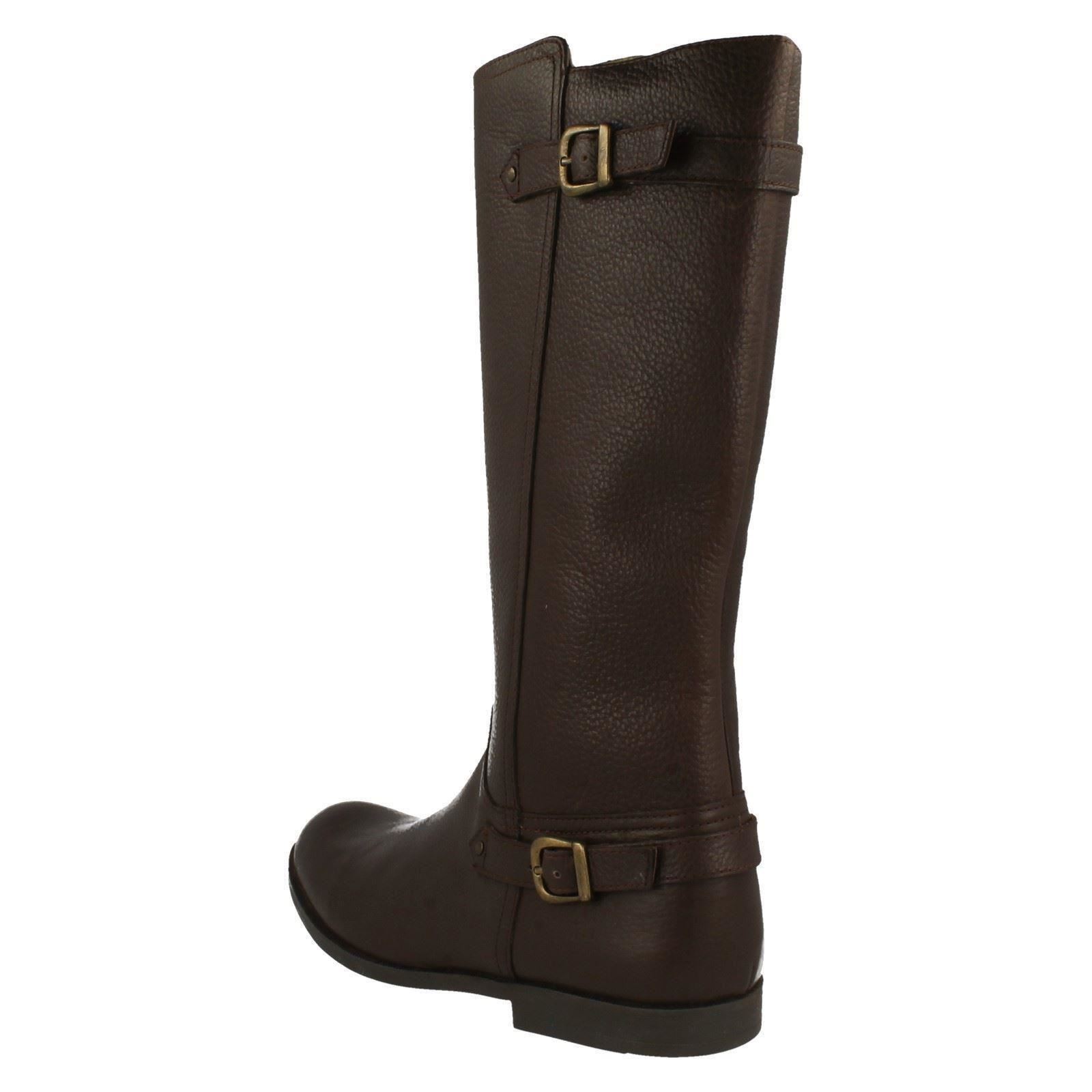 Girls Startrite Flat Knee High Boot with Buckle Details 'Cavaletti' - Picture 21 of 28