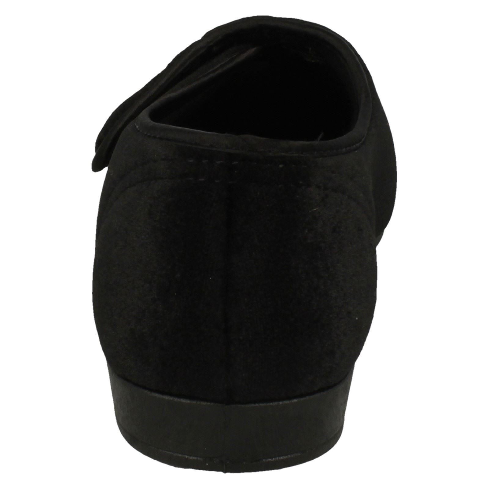 Ladies Free-Step Hook And Loop Fastened Full Slipper KV784 - Picture 4 of 28