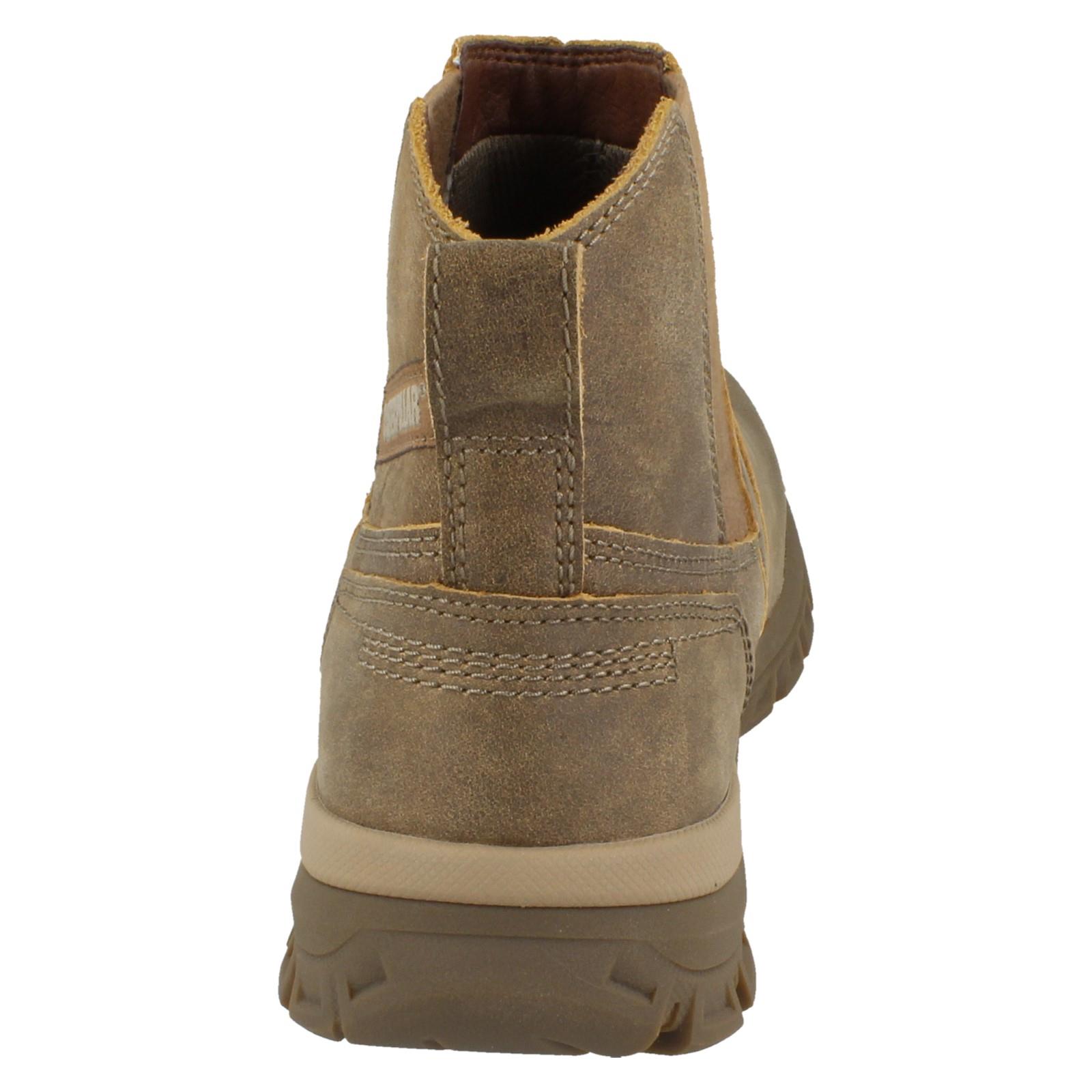 Mens Caterpillar Leather Pull On Dealer Boots Threshold Chelsea Boots - Picture 14 of 19