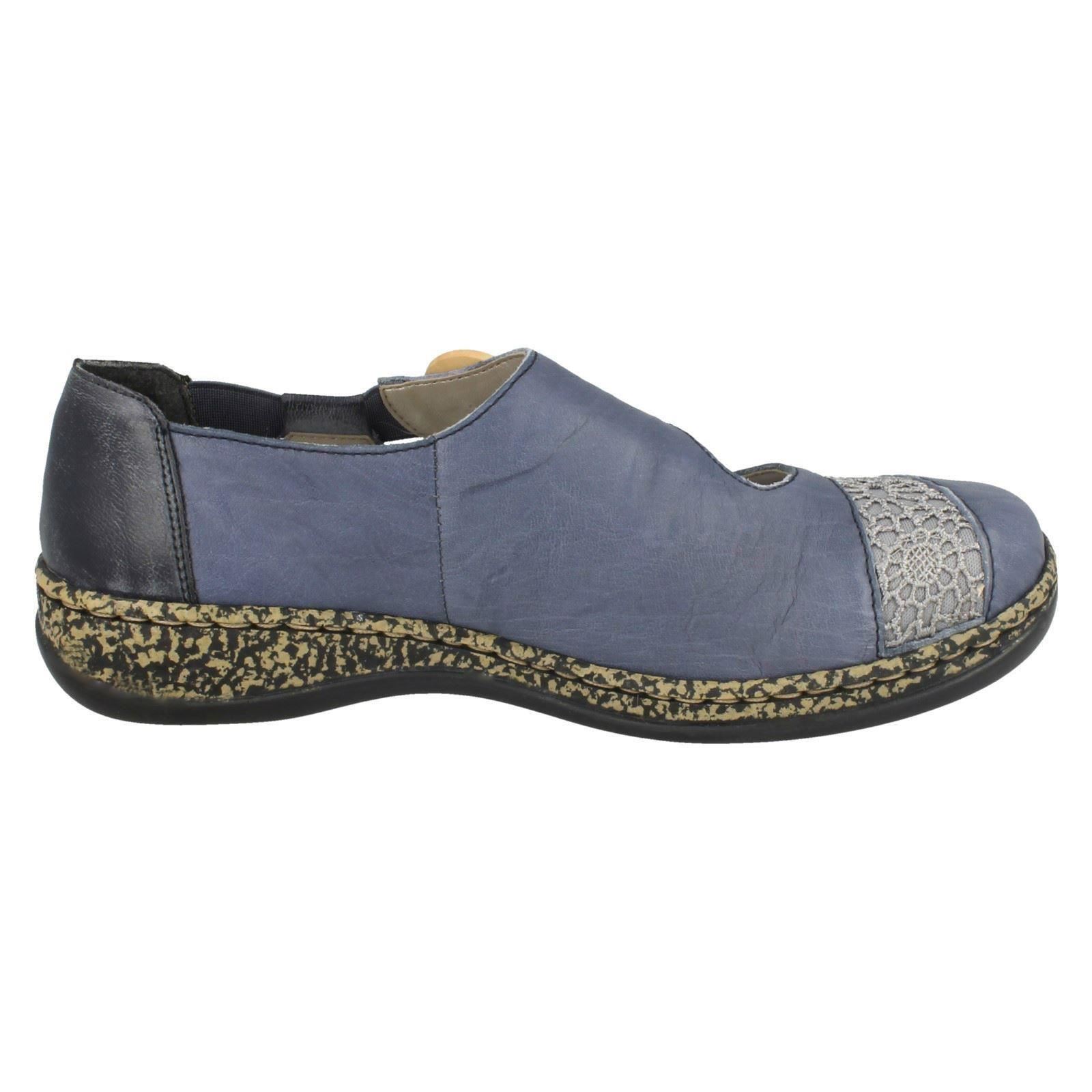 Ladies Rieker Rieker Rieker Casual Flat shoes 46324 31e4eb Ladies Rieker Rieker Rieker Casual Flat shoes 46324 31e4eb