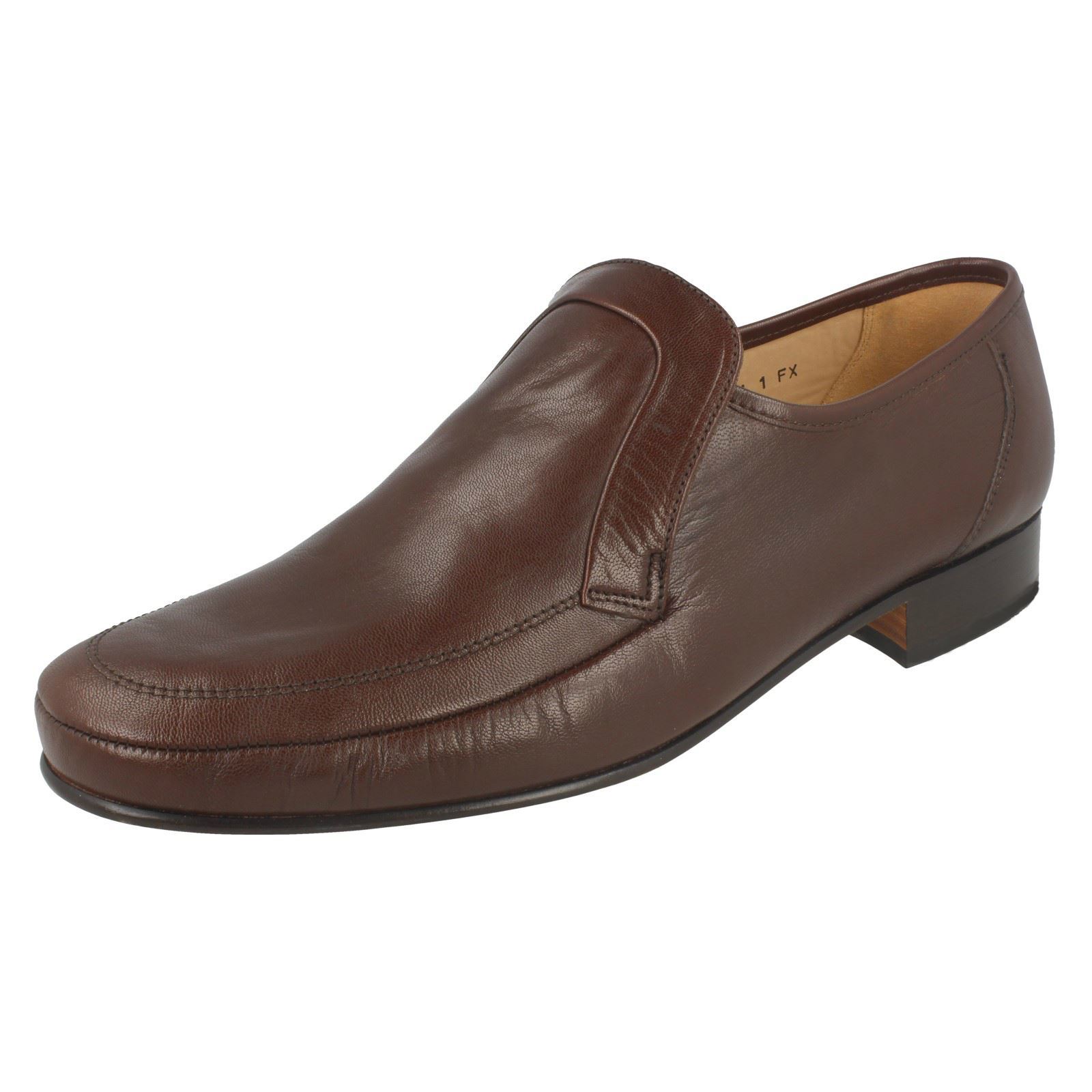 Mens Grenson Slip On Formal Shoes Baxter eBay