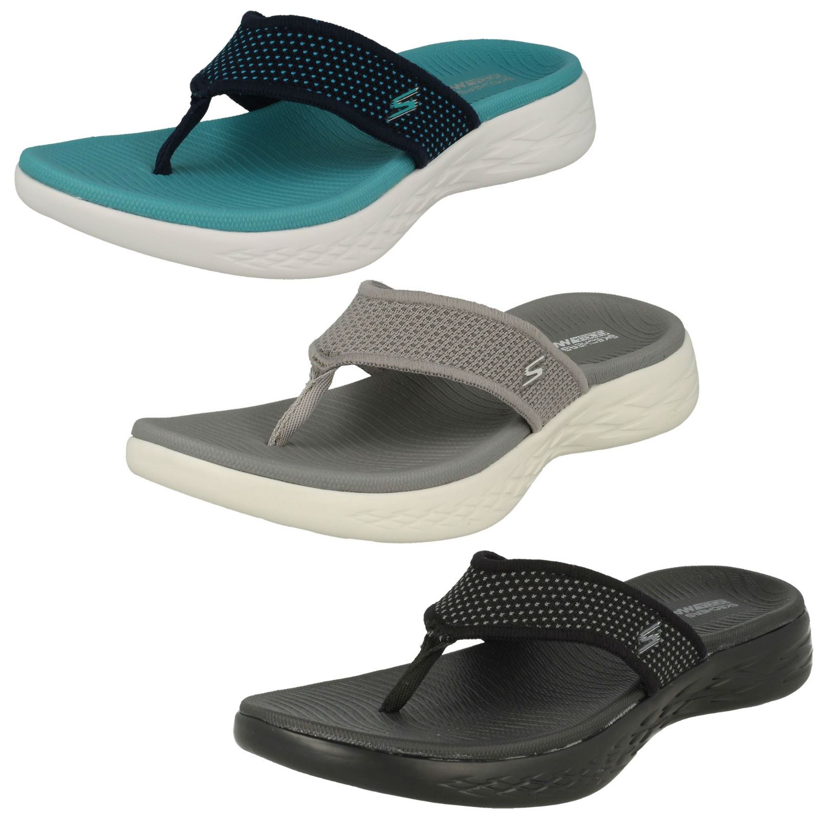 Dettagli su Donna Skechers Casual, Slip On Tessuto Infradito in Movimento 600 15300 Dettagli su Donna Skechers Casual, Slip On Tessuto Infradito in Movimento 600 15300