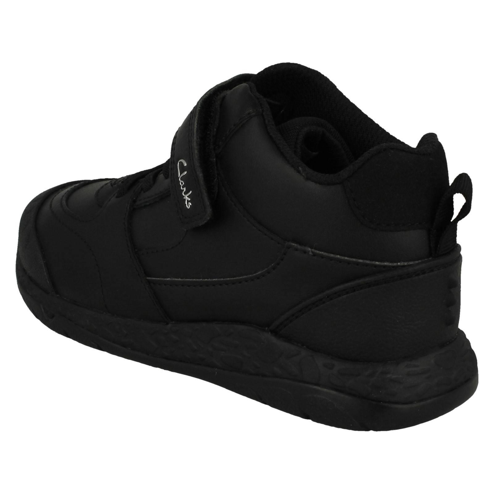 Botines al tobillo informales diarios informales con gancho y bucle para niños Clarks Steggy Stomp K - Imagen 4 de 10