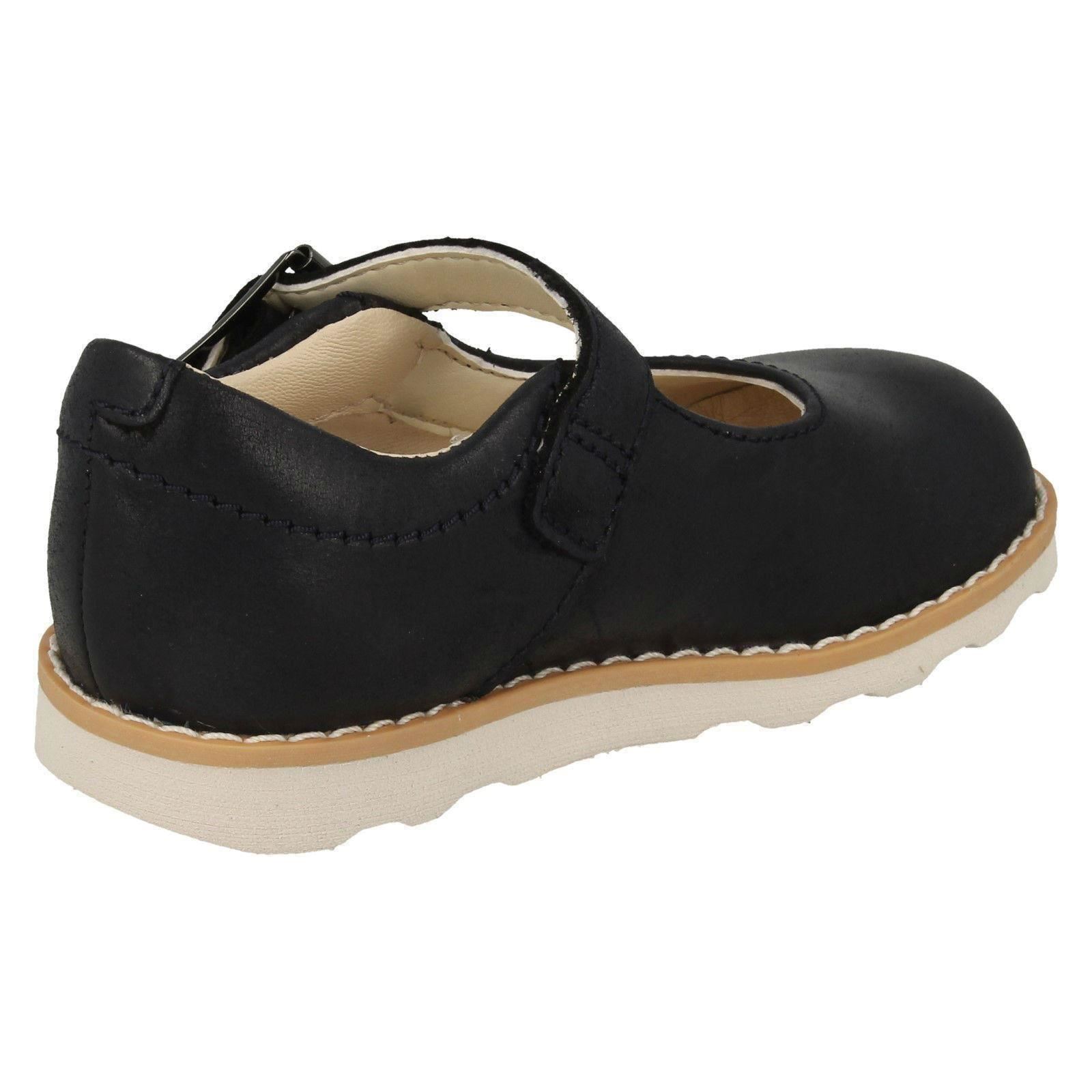 Zapatos cotidianos inteligentes informales con hebilla de cuero para niñas Clarks Crown Honor - Imagen 24 de 28