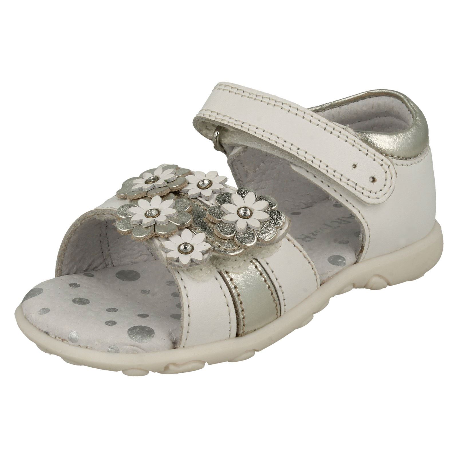 Girls Startrite Stylish Flower Detailed Sandals Bloom - Picture 11 of 19