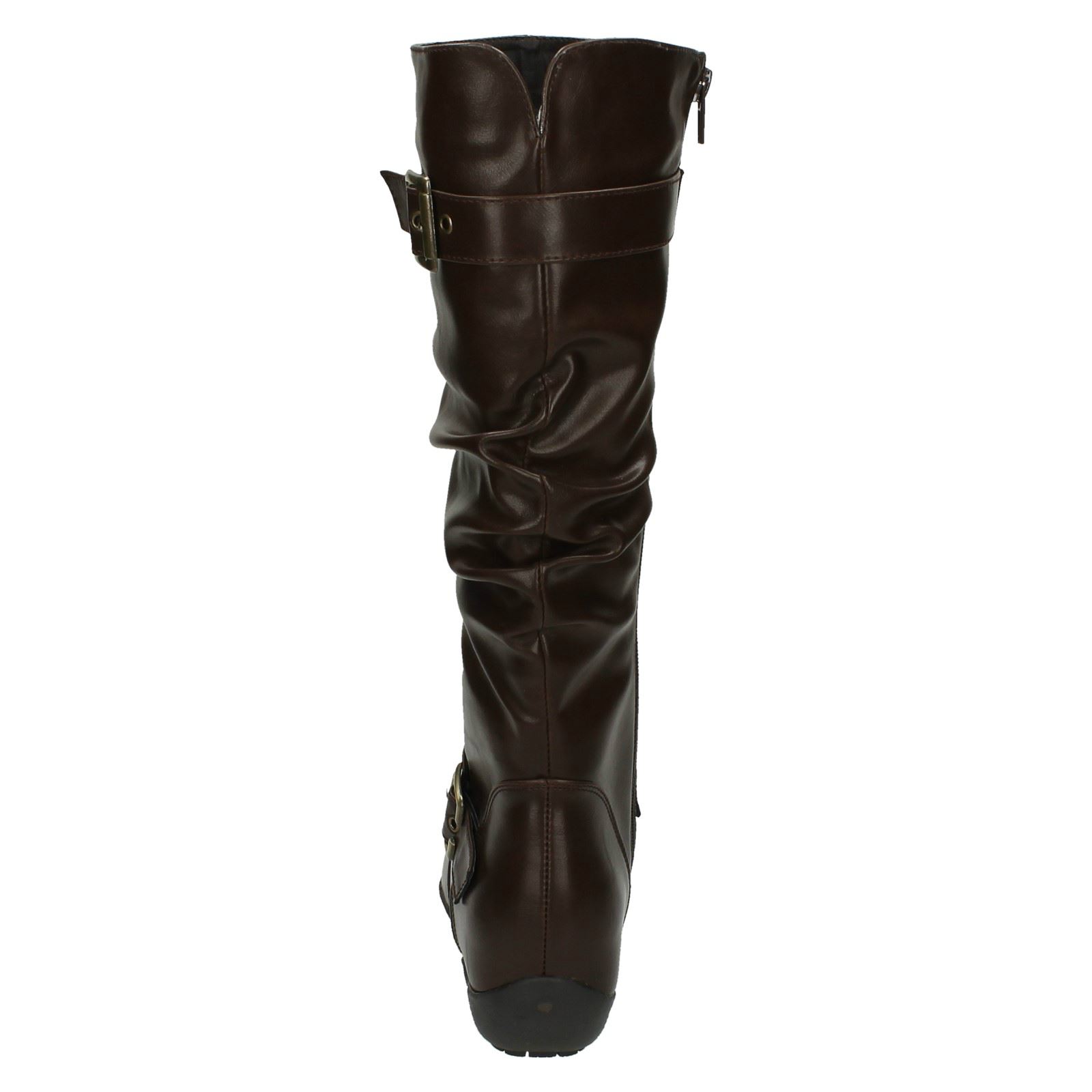 "Botas planas de pierna alta para damas ""F4R386"" - Imagen 14 de 19