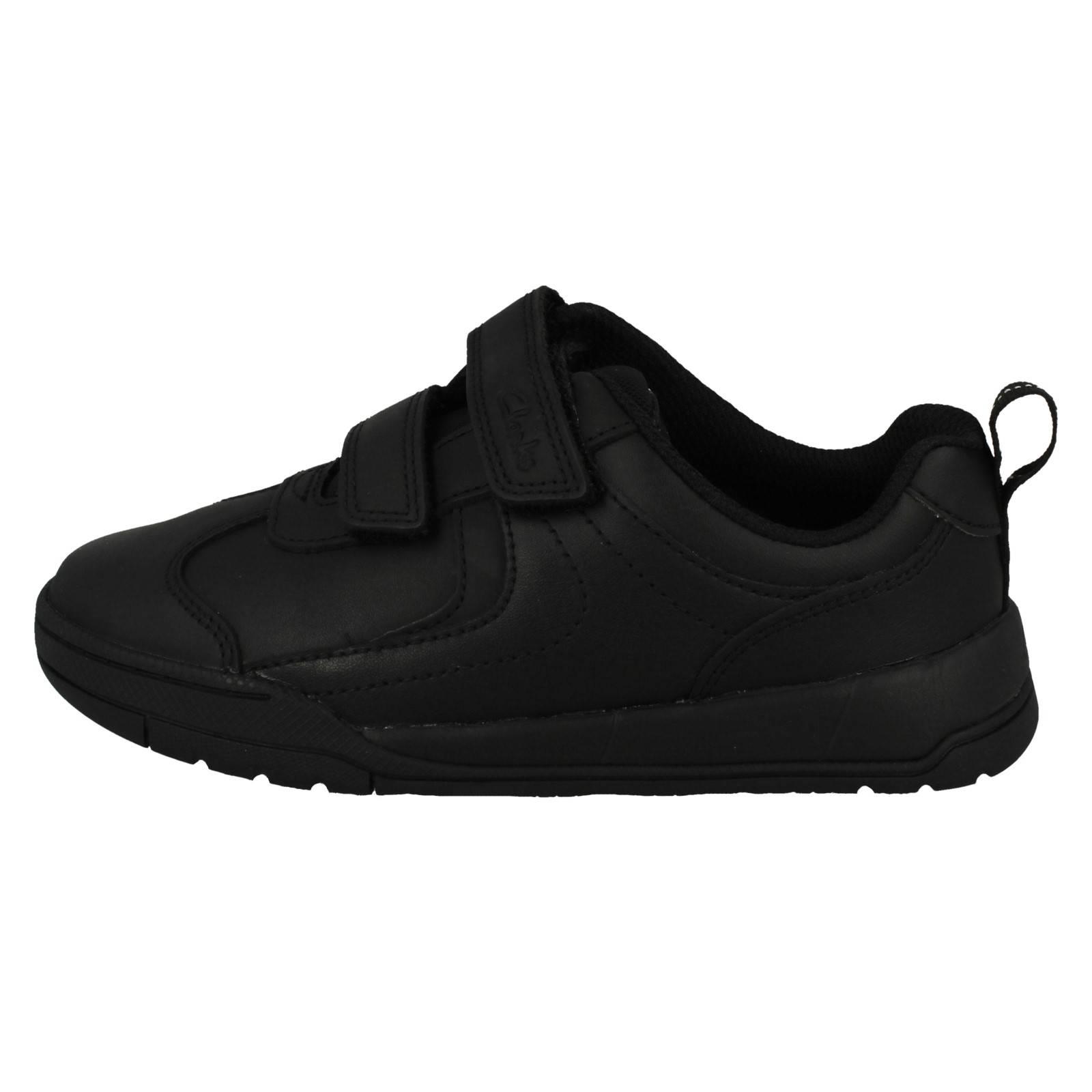 Zapatos escolares con cierre de gancho y bucle para niños Clarks Kick Pace K - Imagen 4 de 10