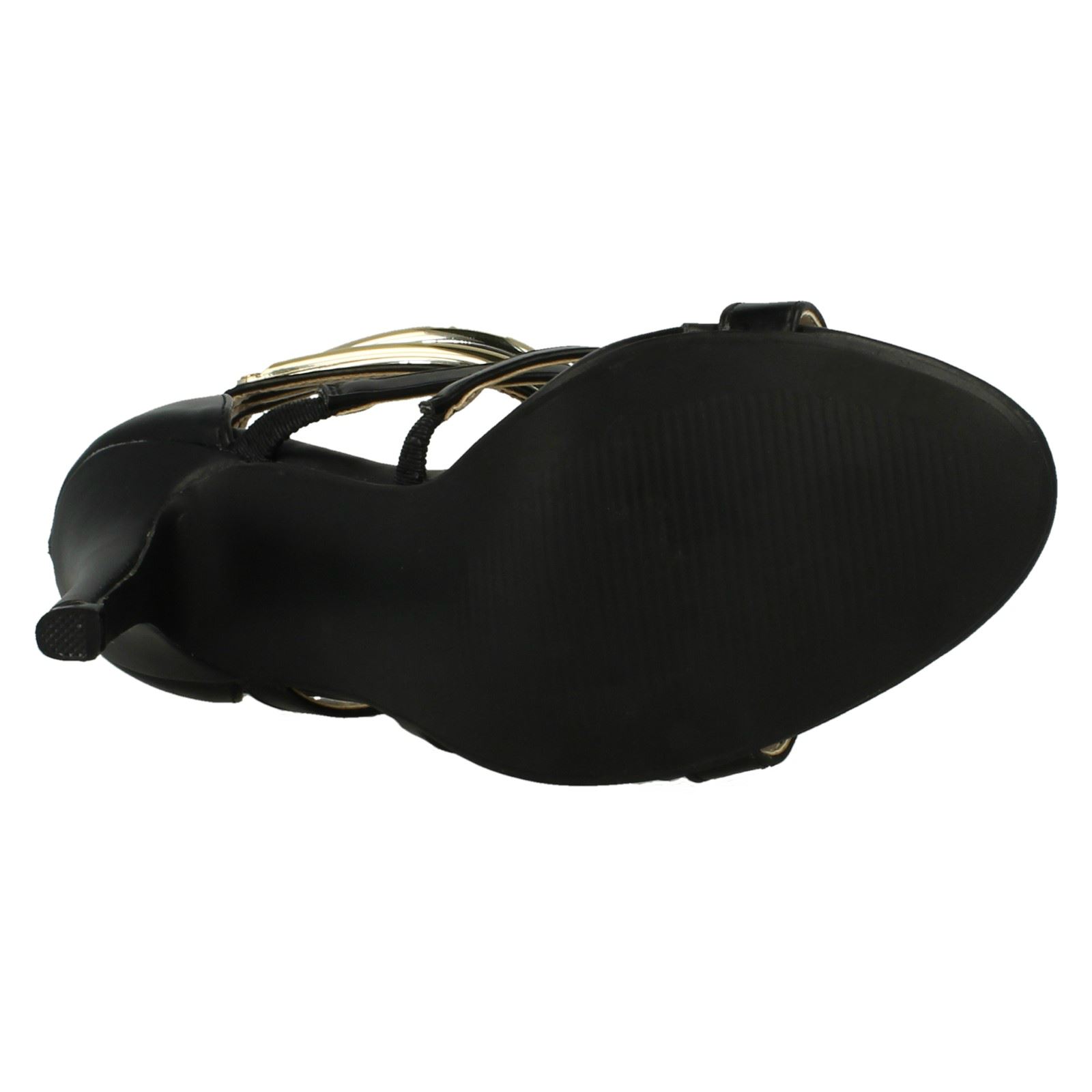 Ladies Anne Michelle Open Toe Heeled Sandals - Picture 7 of 28