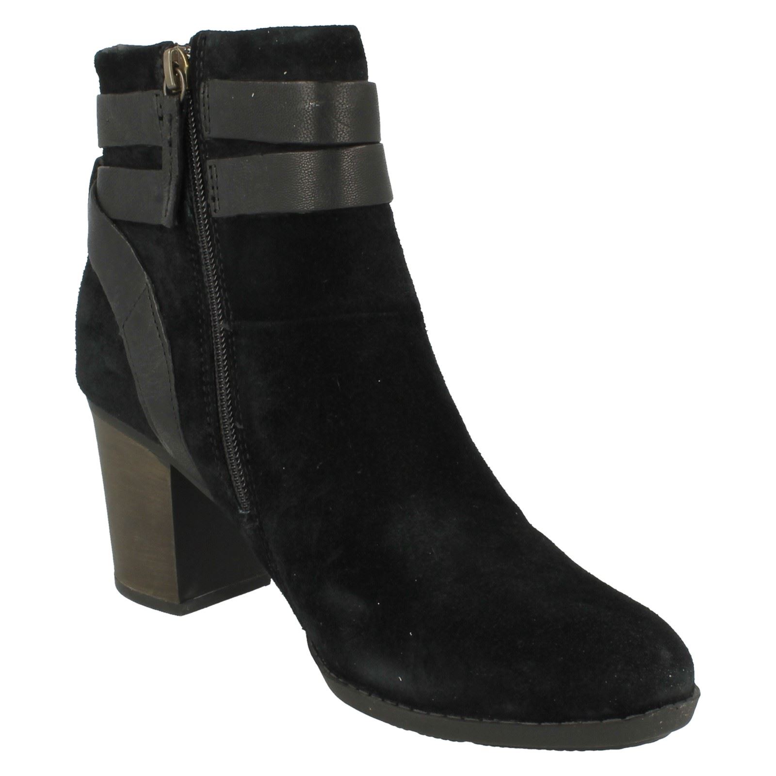Clarks Donna Stivali con Tacco e Smart ENFIELD River River River 00a020 Clarks Donna Stivali con Tacco e Smart ENFIELD River River River 00a020
