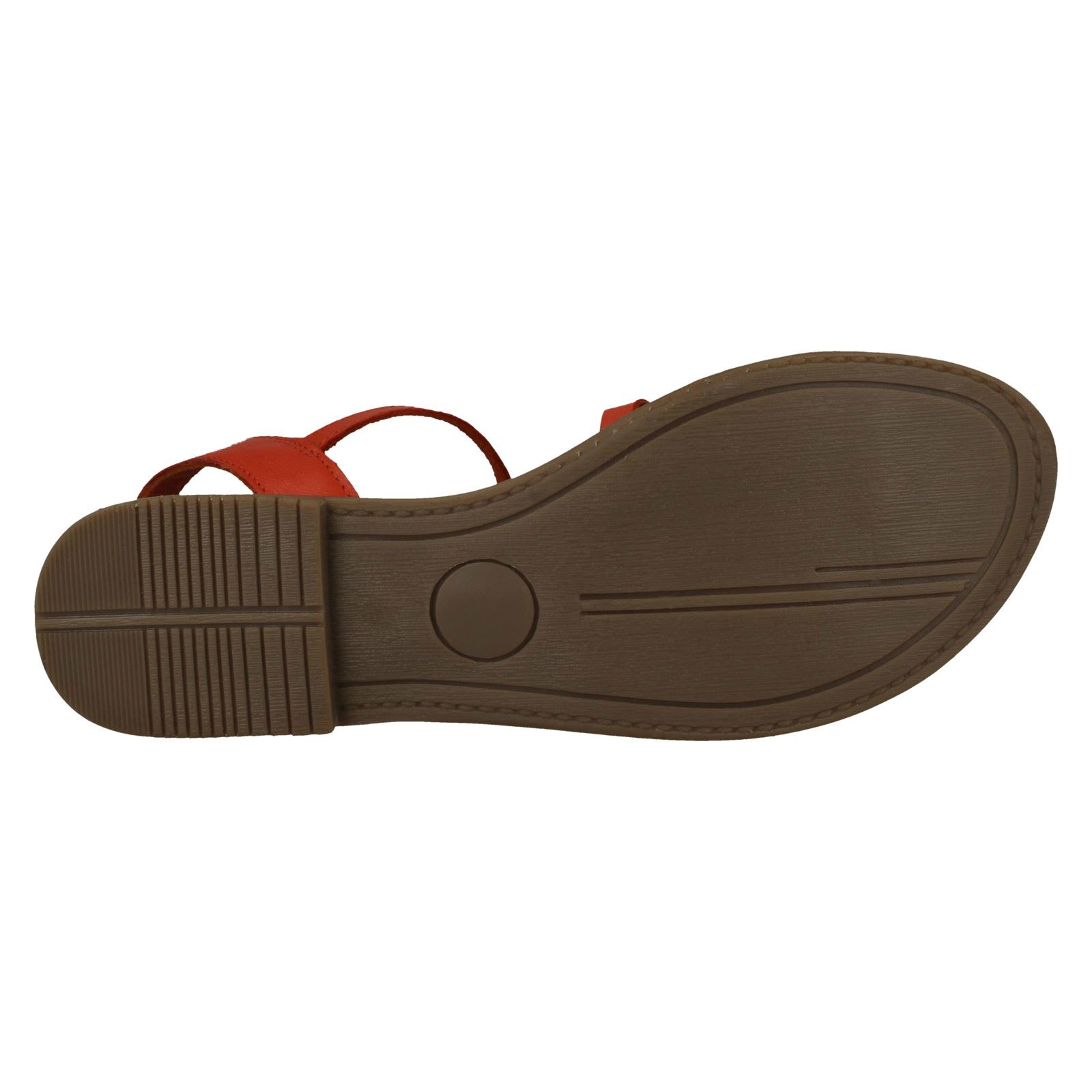 Ladies Leather Collection Casual Strappy Sandals F0R0200 - Picture 28 of 28