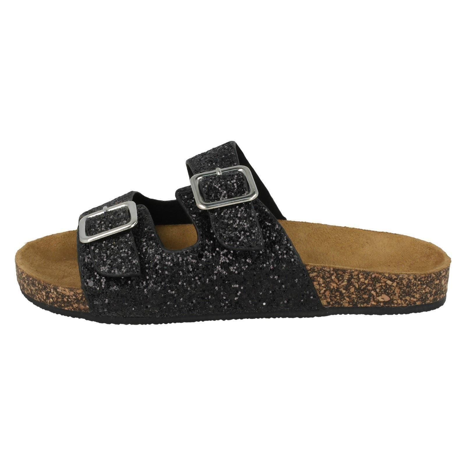 Mädchen Spot On Glitzer "Sandalen" - Bild 3 von 37