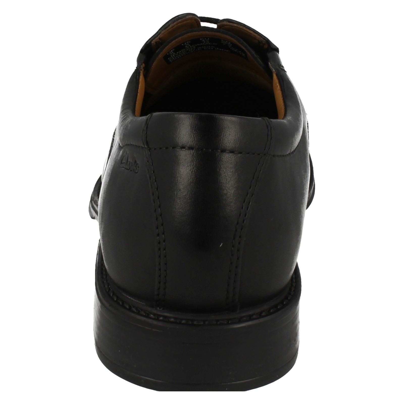 para hombre Driggs formales cordones Clarks Cap con negro tqwaSqH