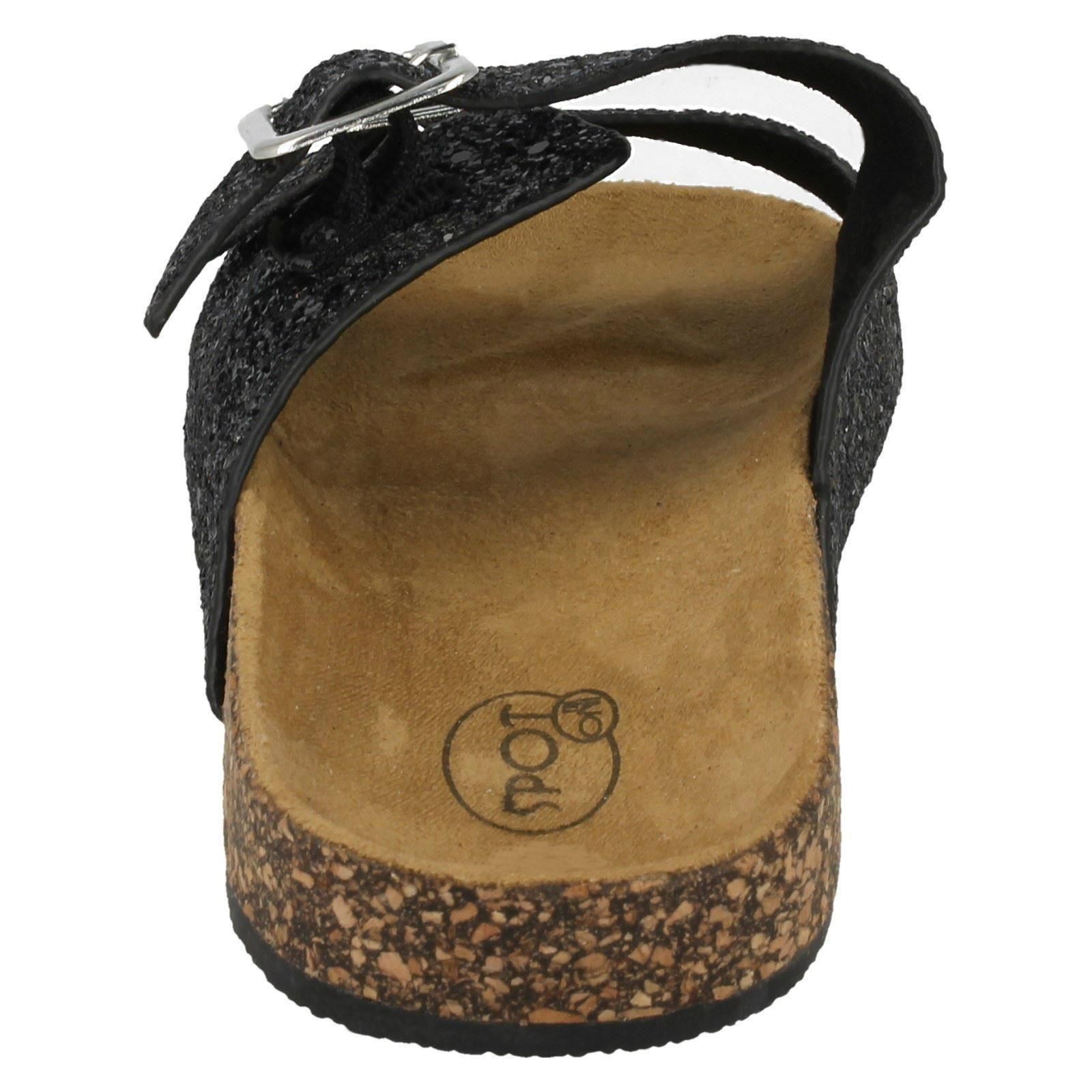 Mädchen Spot On Glitzer "Sandalen" - Bild 5 von 37