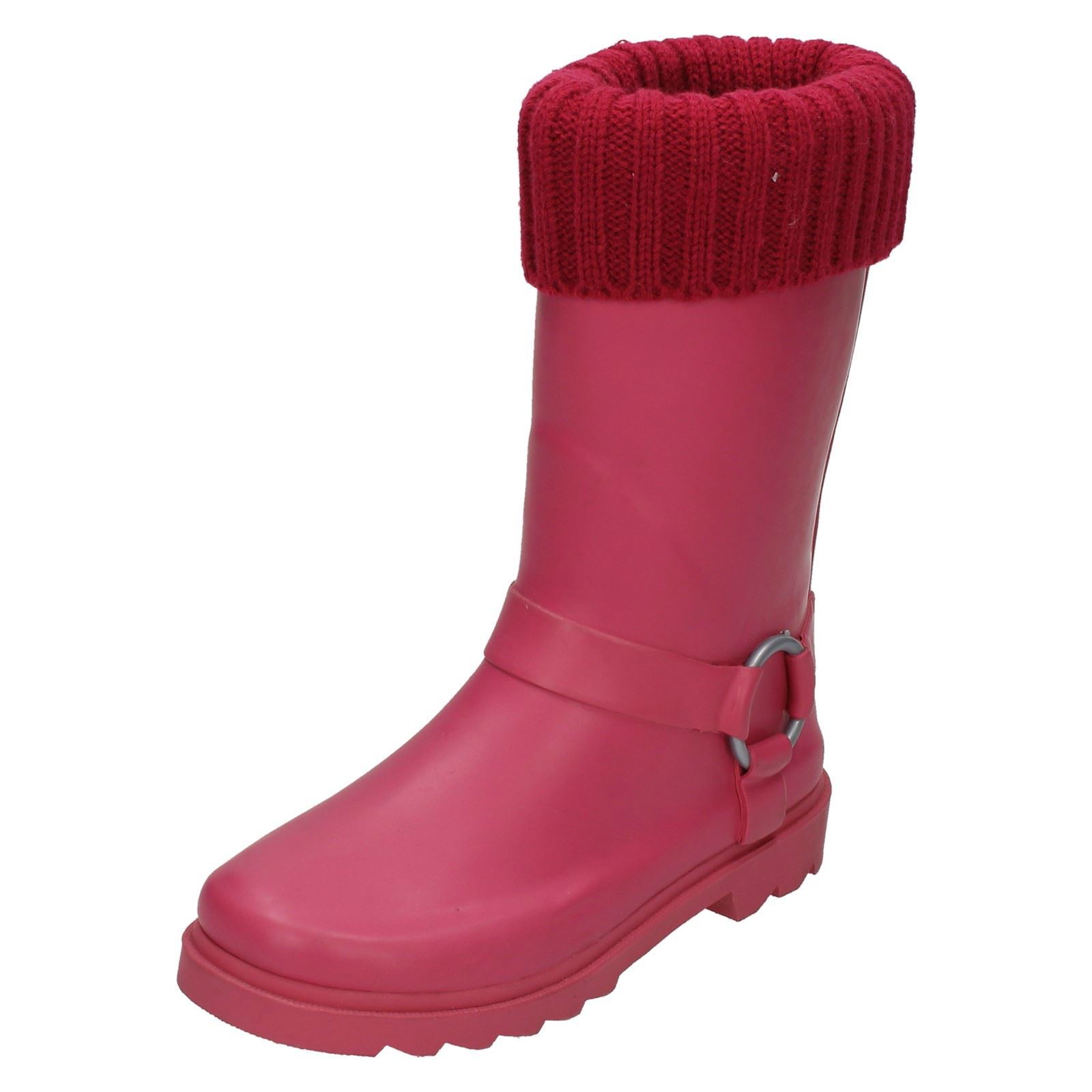 Girls Spot On Ring Strap 'Wellington Boots' - Picture 11 of 37