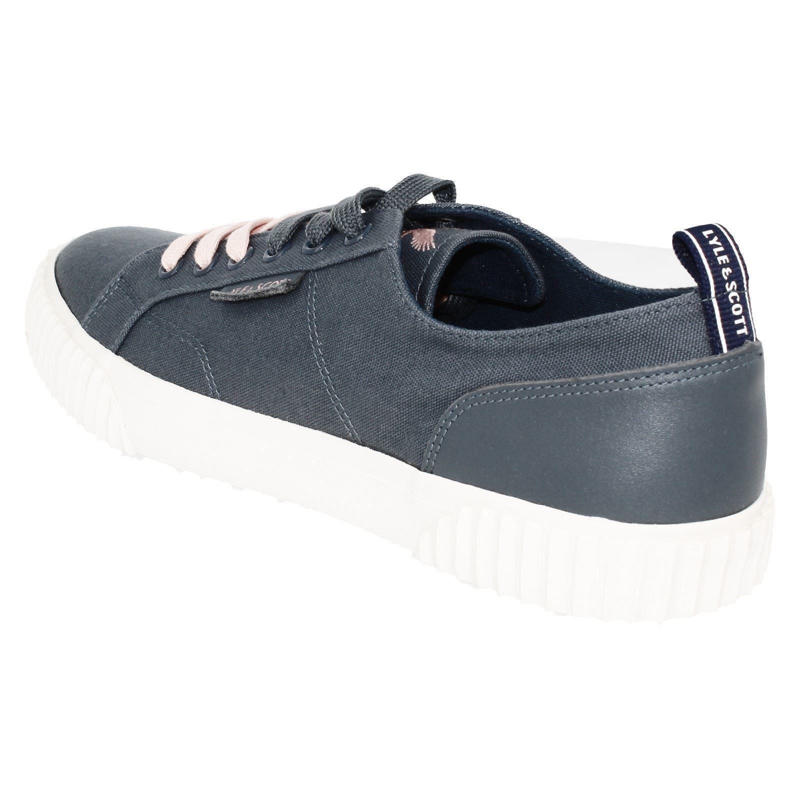 Mens Lyle & Scott Lace Up Casual Canvas Mitchell 'FW1008' - Picture 12 of 28