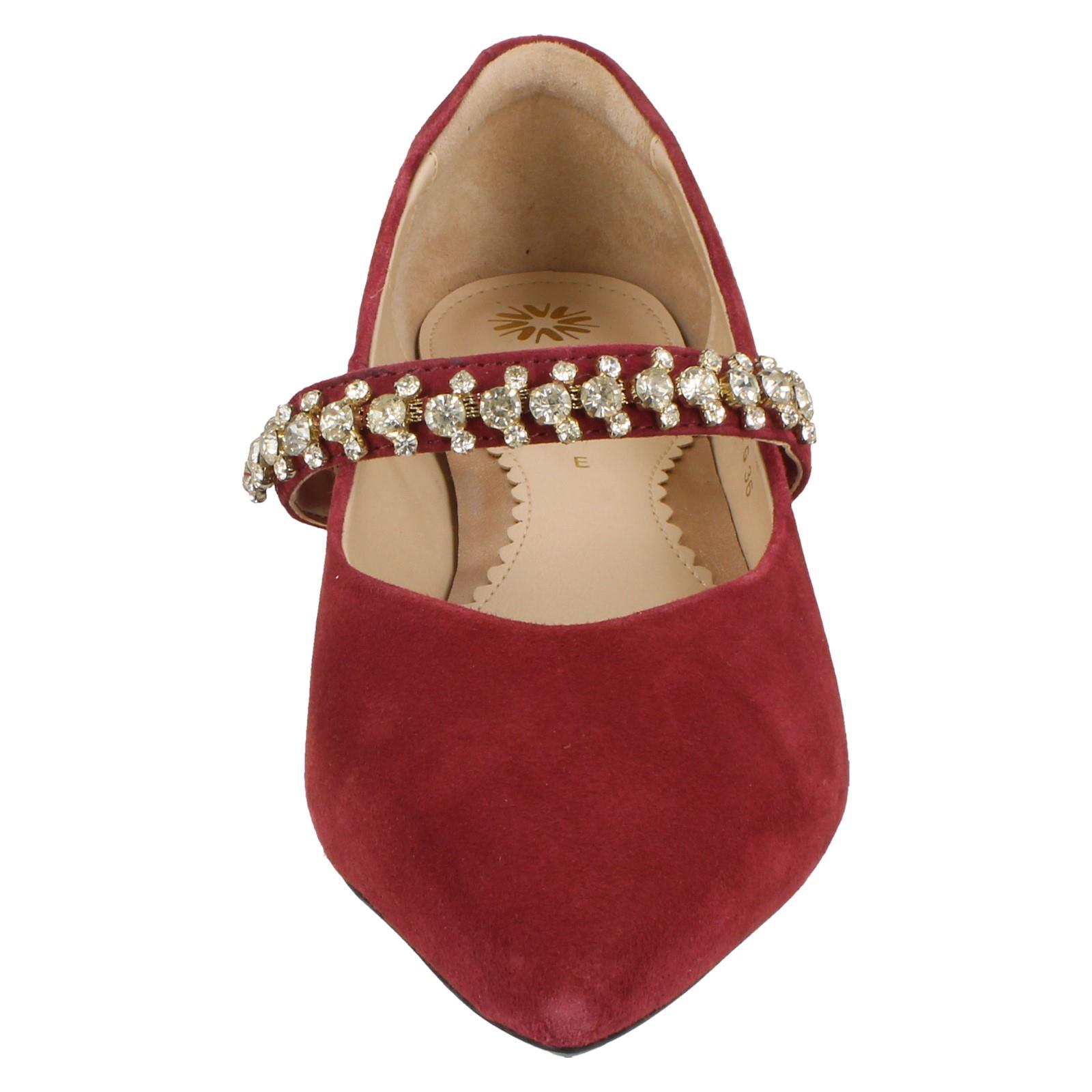 Scarpe Da Donna Van Dal Con Tacco A Blocco Di 2.5 CM Con Dettaglio Con Cinturino - Picture 18 of 19