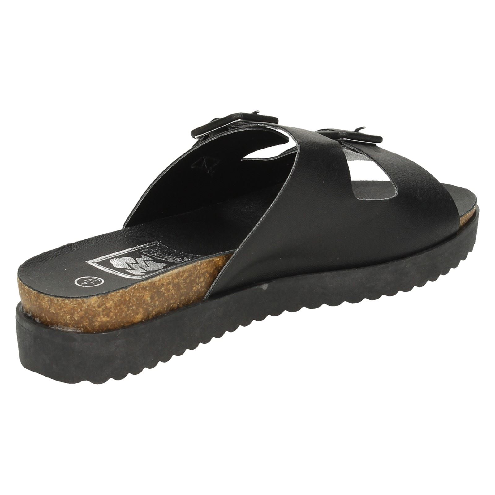Ladies Down To Earth Flat Casual 'Sandals' - Picture 6 of 19