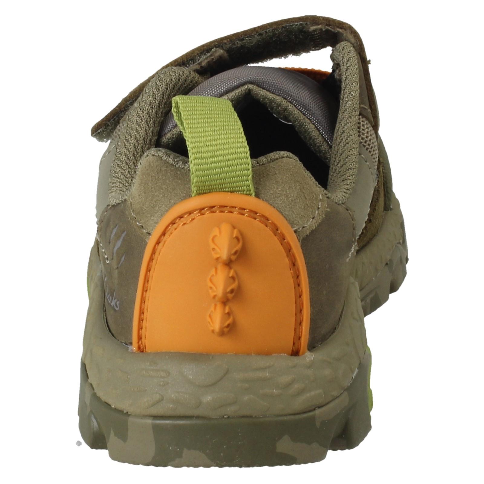 Boys Clarks Dino Design Trainers Steggy2 See K - Picture 5 of 10