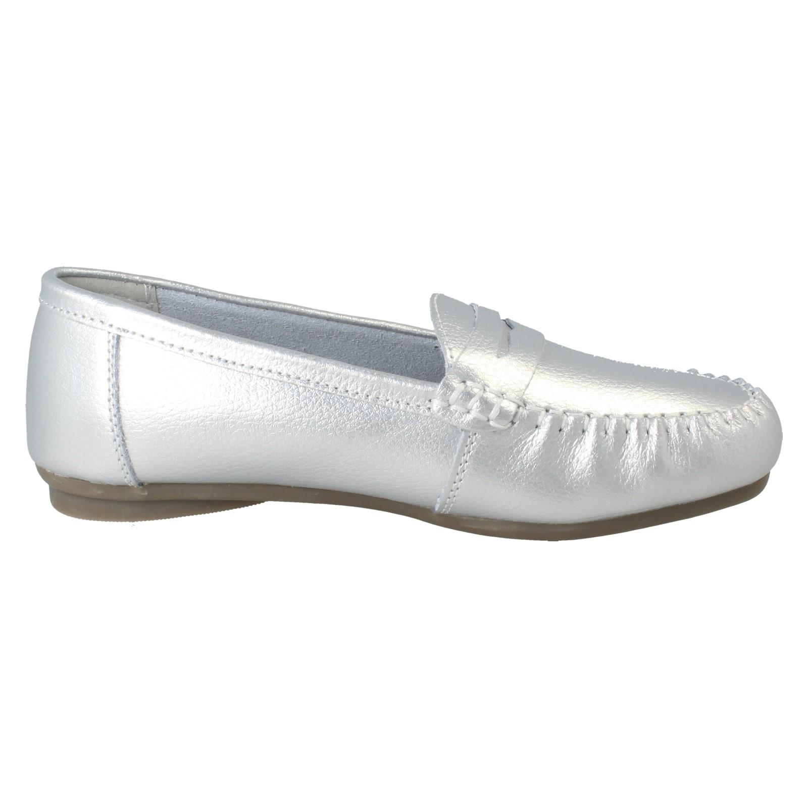 Ladies Down To Earth Leather Shoes F8R0445 - Picture 52 of 64