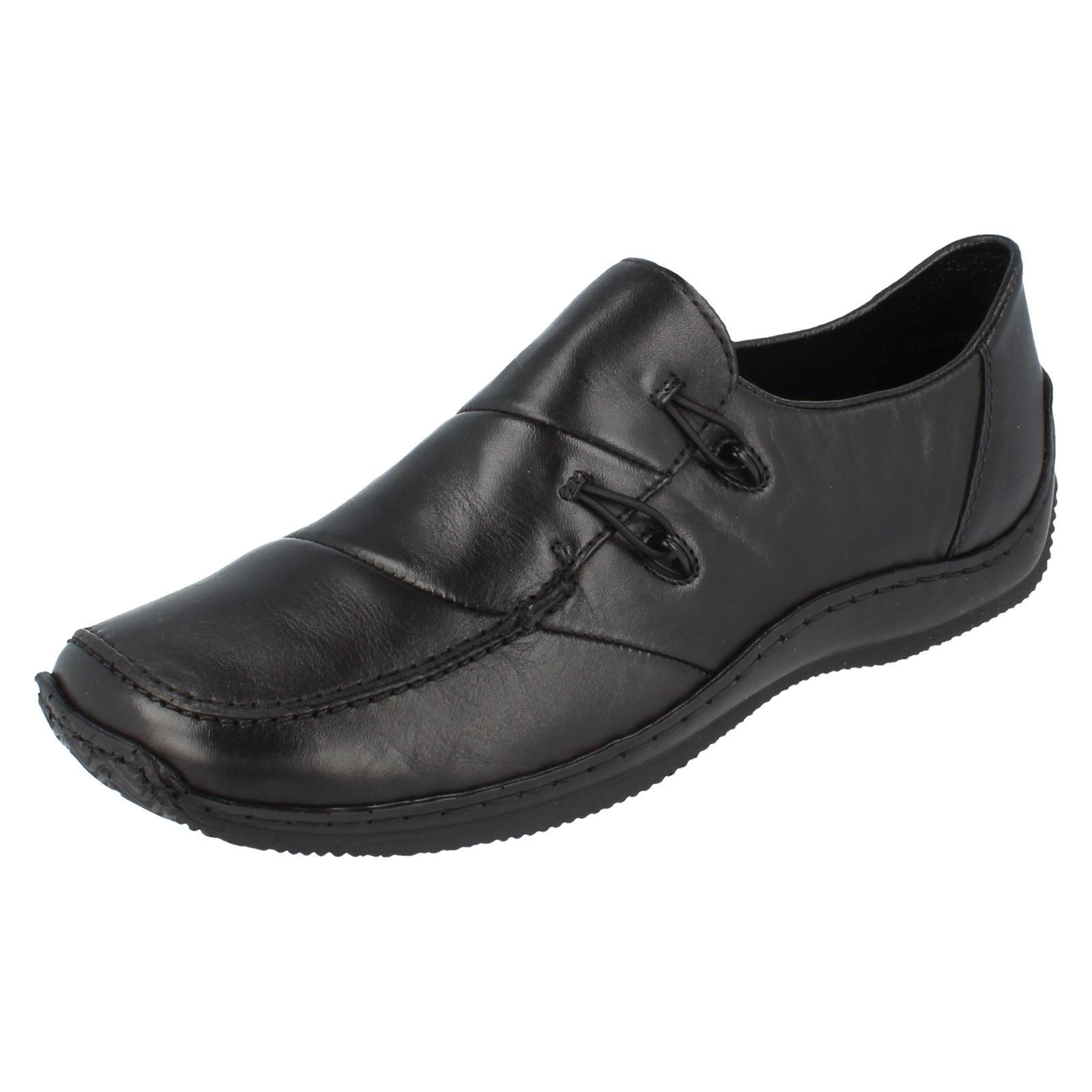 Ladies Faux Faux Faux Loop Fastening Rieker Slip On shoes L1762 99389c Ladies Faux Faux Faux Loop Fastening Rieker Slip On shoes L1762 99389c