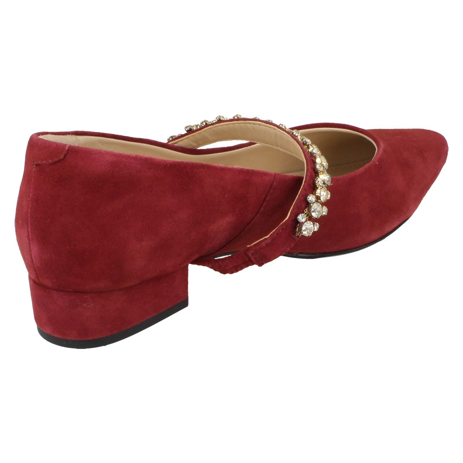 Scarpe Da Donna Van Dal Con Tacco A Blocco Di 2.5 CM Con Dettaglio Con Cinturino - Picture 15 of 19