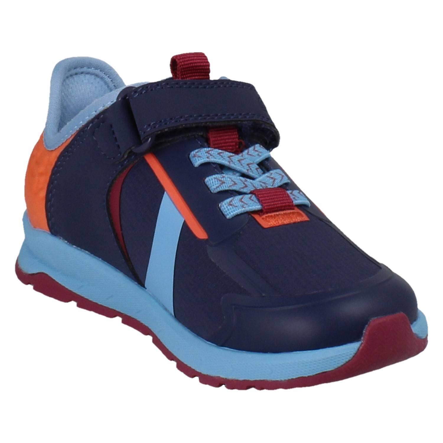 Kinder Clarks Playprints Textil Colour-Pop Cheetah Sporty Turnschuhe Selva Spur - Picture 35 of 37