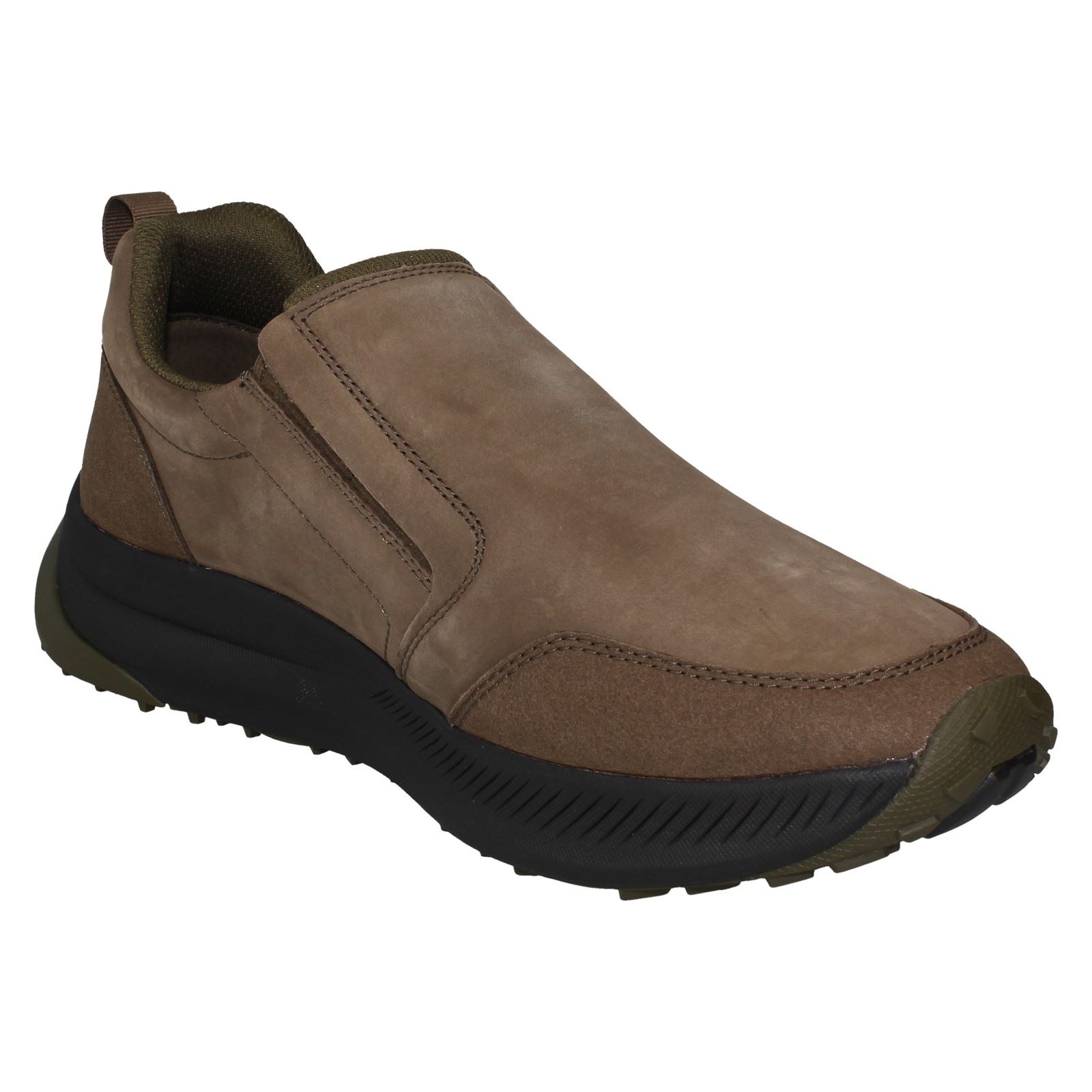 Scarpe slip on Clarks Grippy da uomo all-terrain per il tempo libero Atl Trail Mocc - Foto 18 di 19
