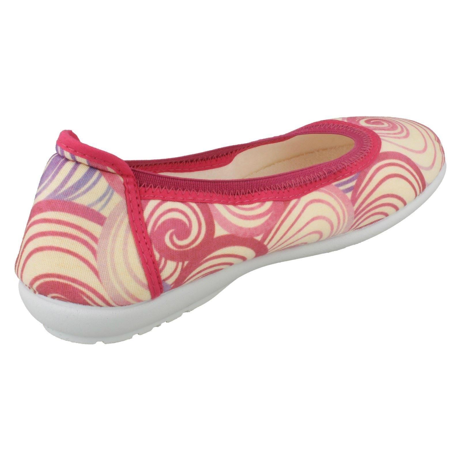 Ladies Easy B Casual Slip On Shoes 'Swirl' - Picture 12 of 19