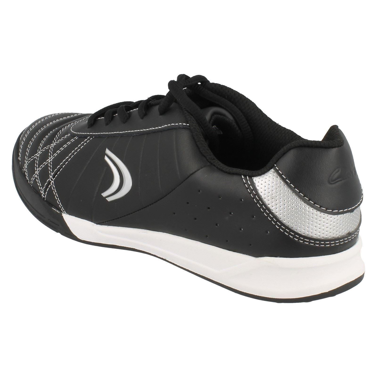 deporte Clarks de Lace Swerve Clarks Black para Toe Zapatillas redondeadas Time Up niños p15q1w